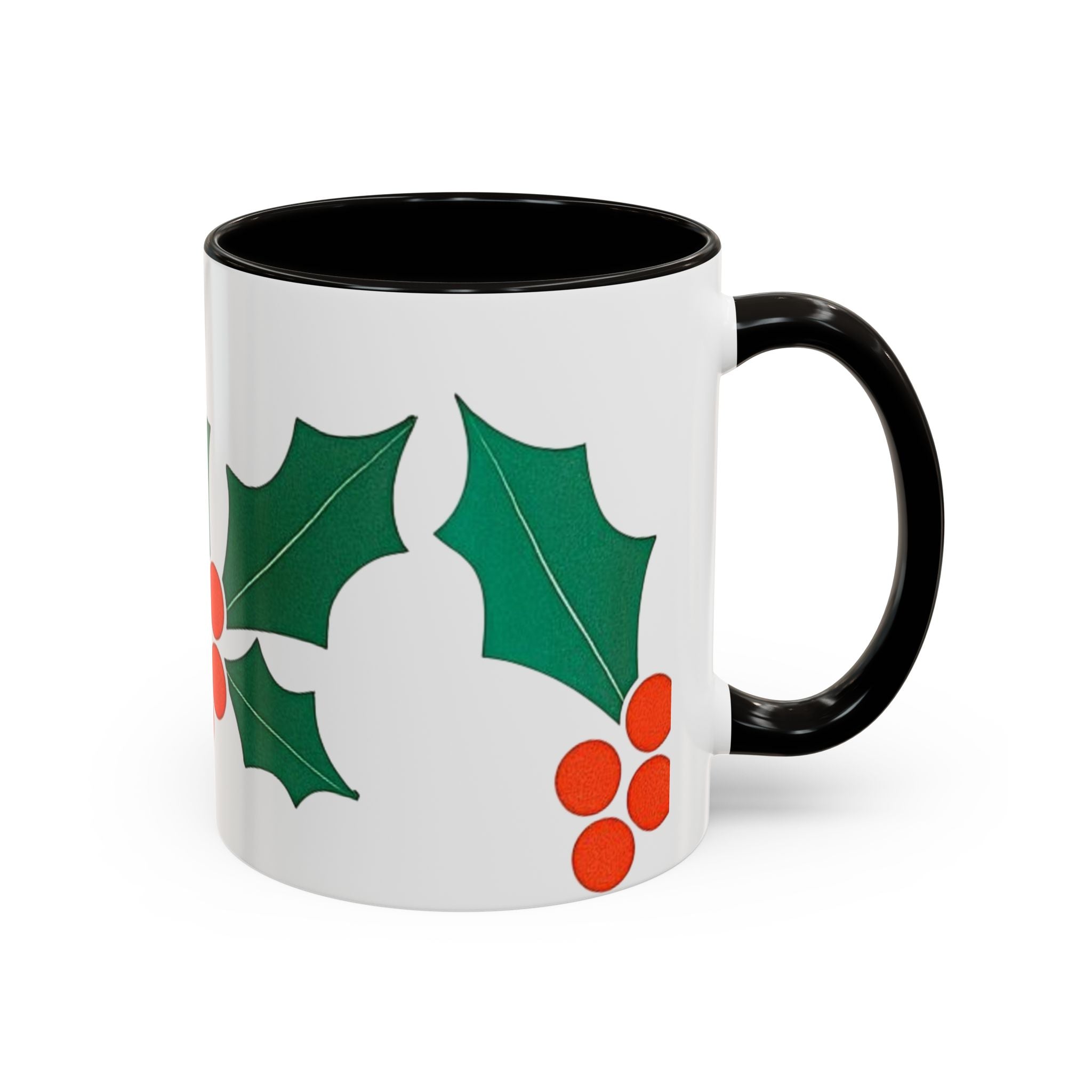 Holiday-Themed Coffee Mug, Christmas Mug, Colorful Mug, Festive Drinkware, Gift for Coffee Lovers, Winter Holidays