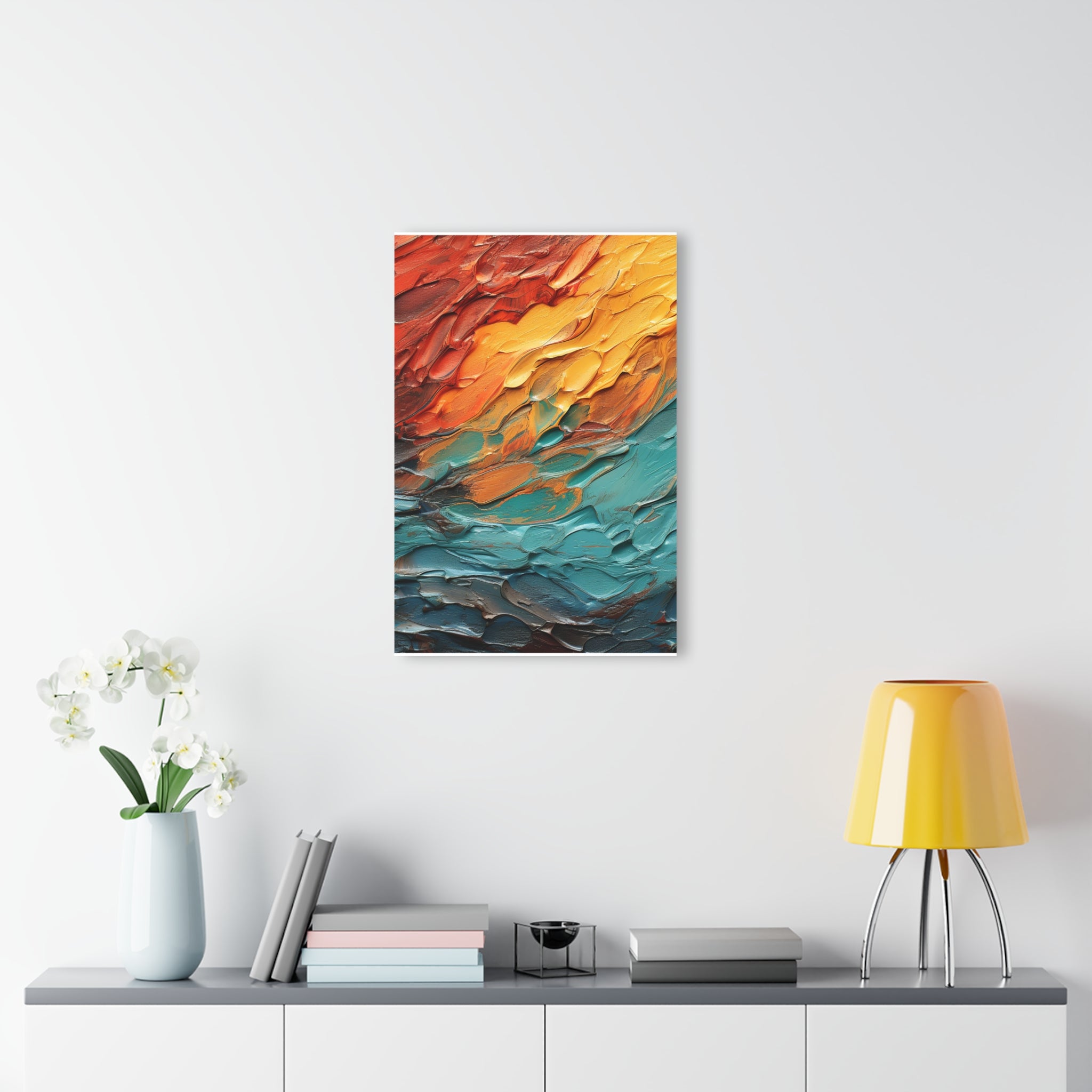 Abstract Acrylic Wall Art Print - Modern Home Décor