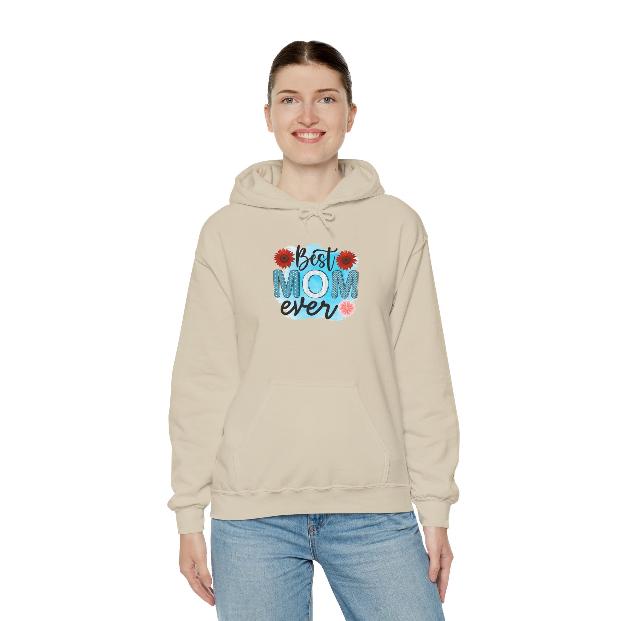 Best Mom Ever Hoodie - Unisex Heavy Blend Sweatshirt, Perfect Gift for Mother's Day