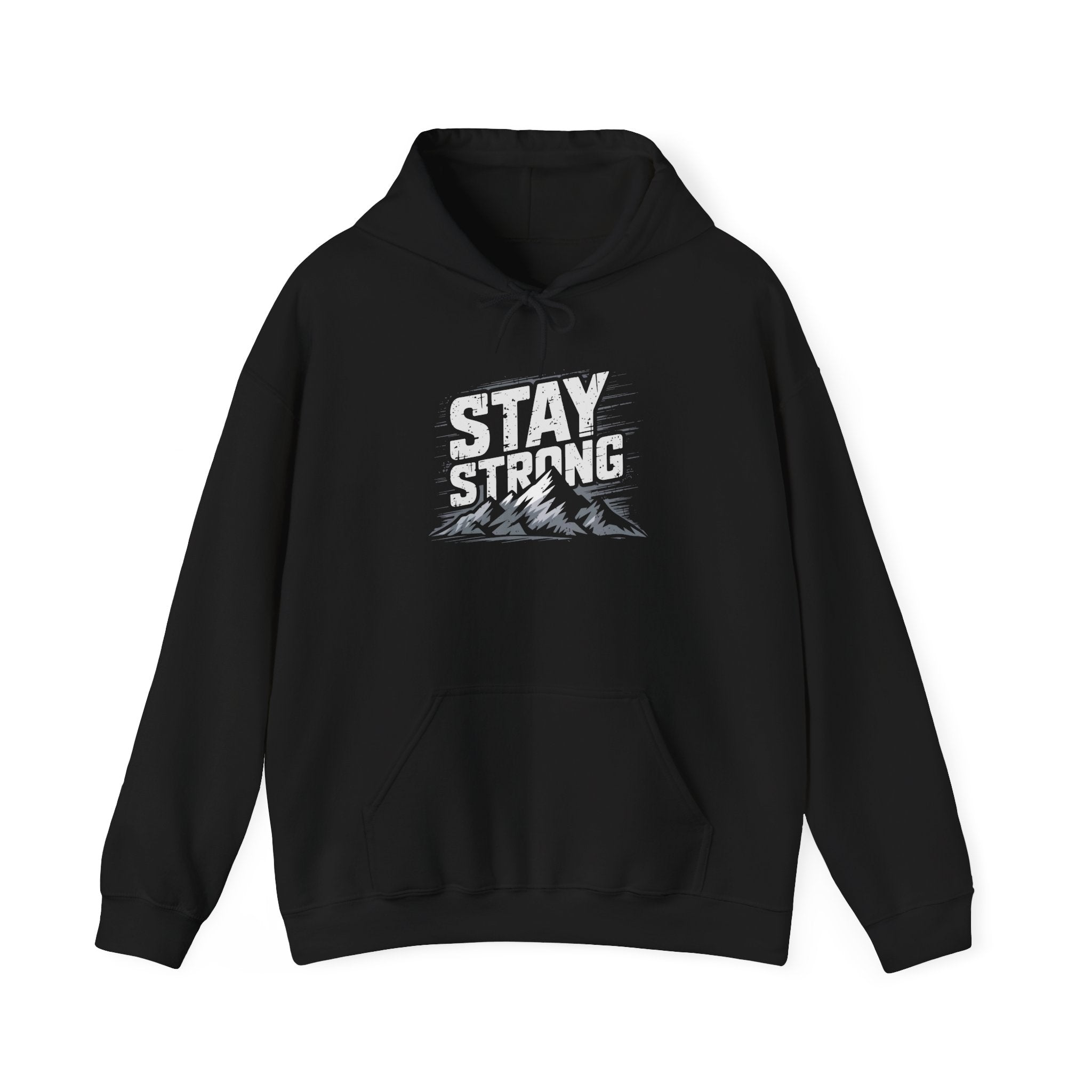 Stay Strong Unisex Heavy Blend™ Hooded Sweatshirt - Cozy Motivational Apparel