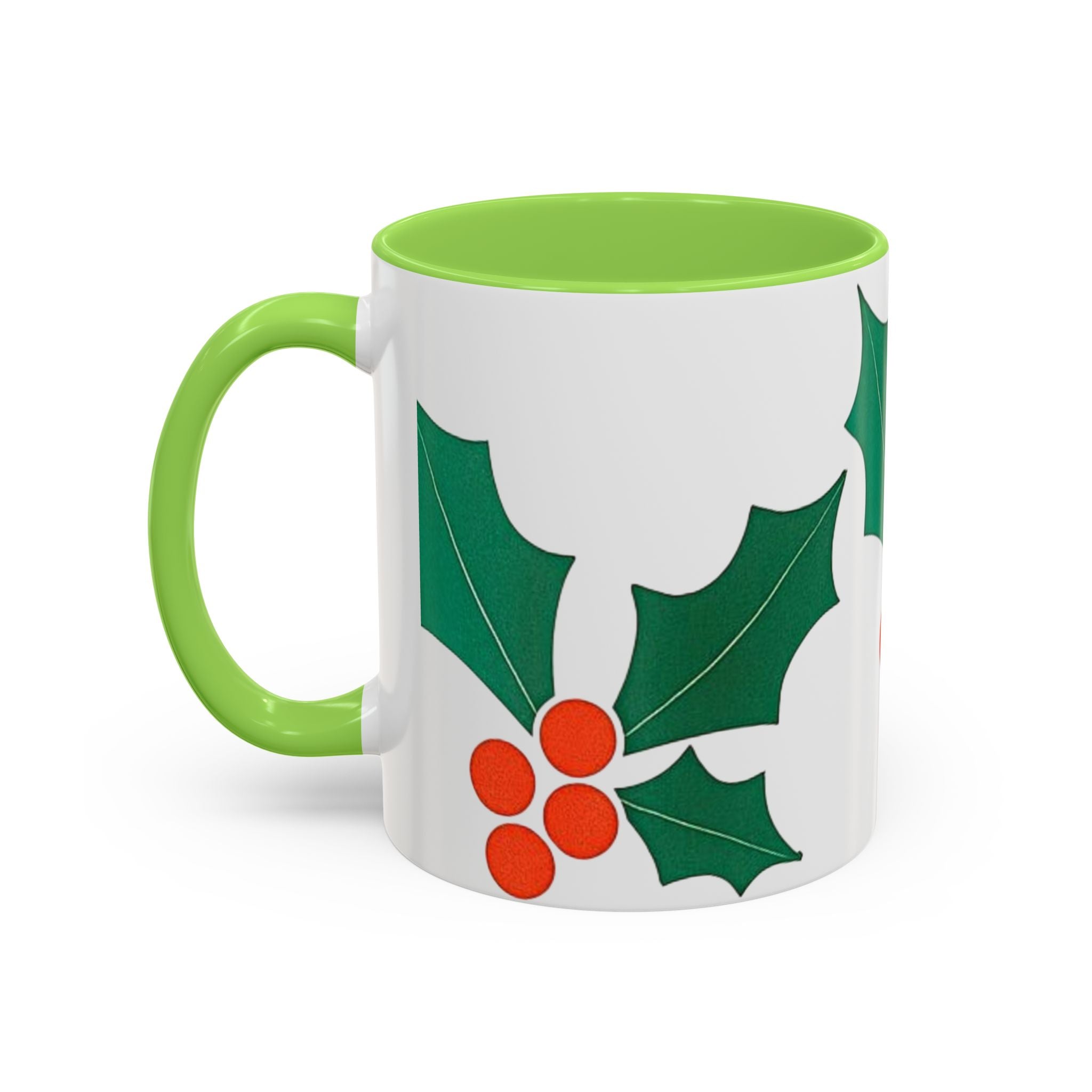 Holiday-Themed Coffee Mug, Christmas Mug, Colorful Mug, Festive Drinkware, Gift for Coffee Lovers, Winter Holidays