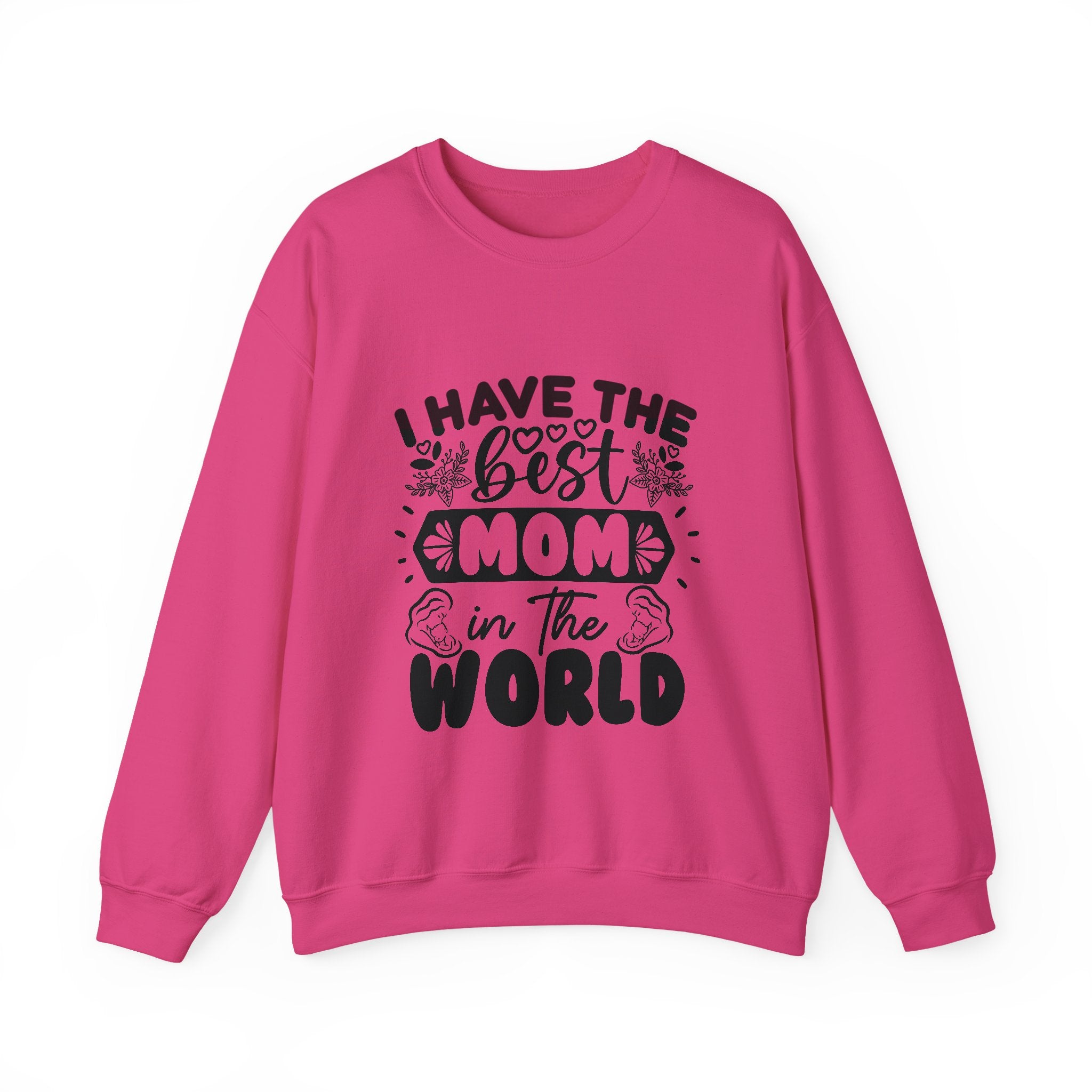 Best Mom Crewneck Sweatshirt - Unisex Heavy Blend™ - Perfect Gift for Mother's Day