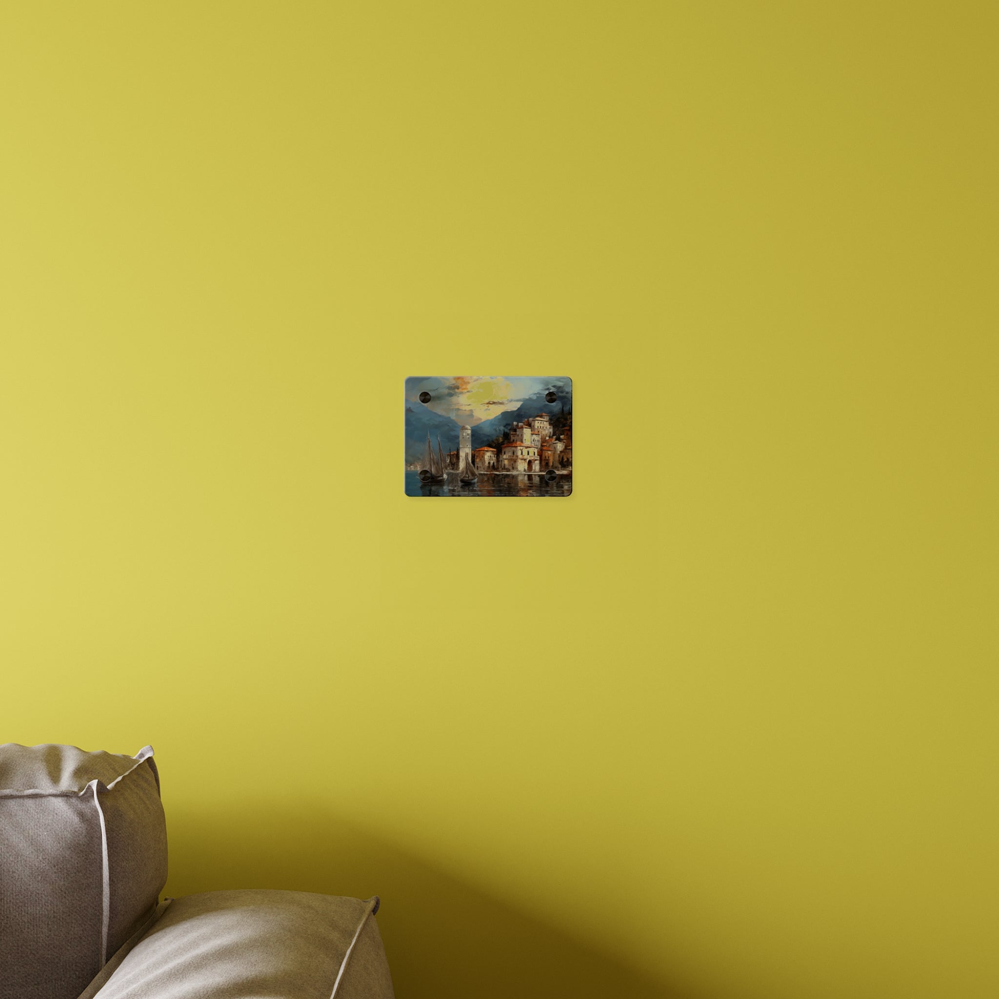 Coastal Serenity Acrylic Wall Art Panel - Nautical Home Decor