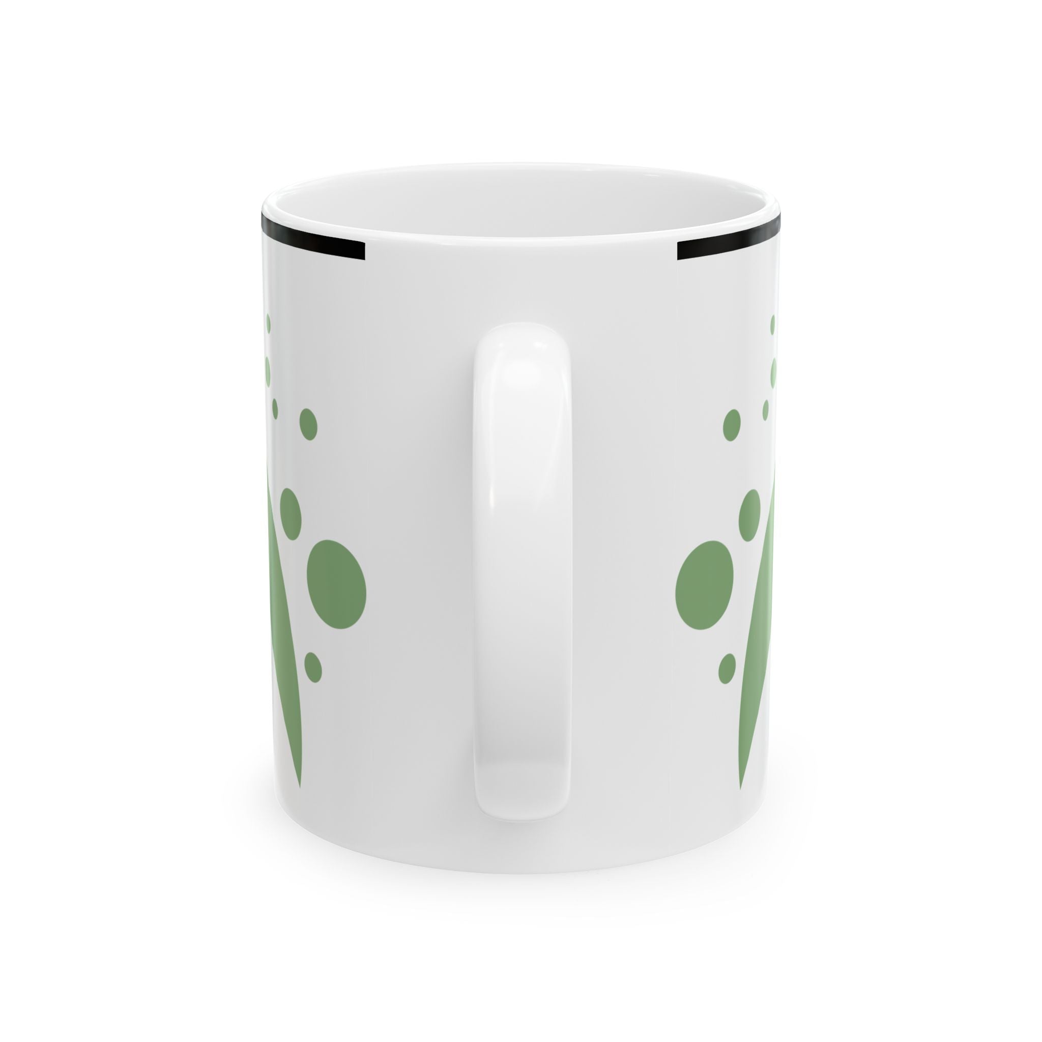 Funny Love Ceramic Mug - "I Love You With All My Butt"