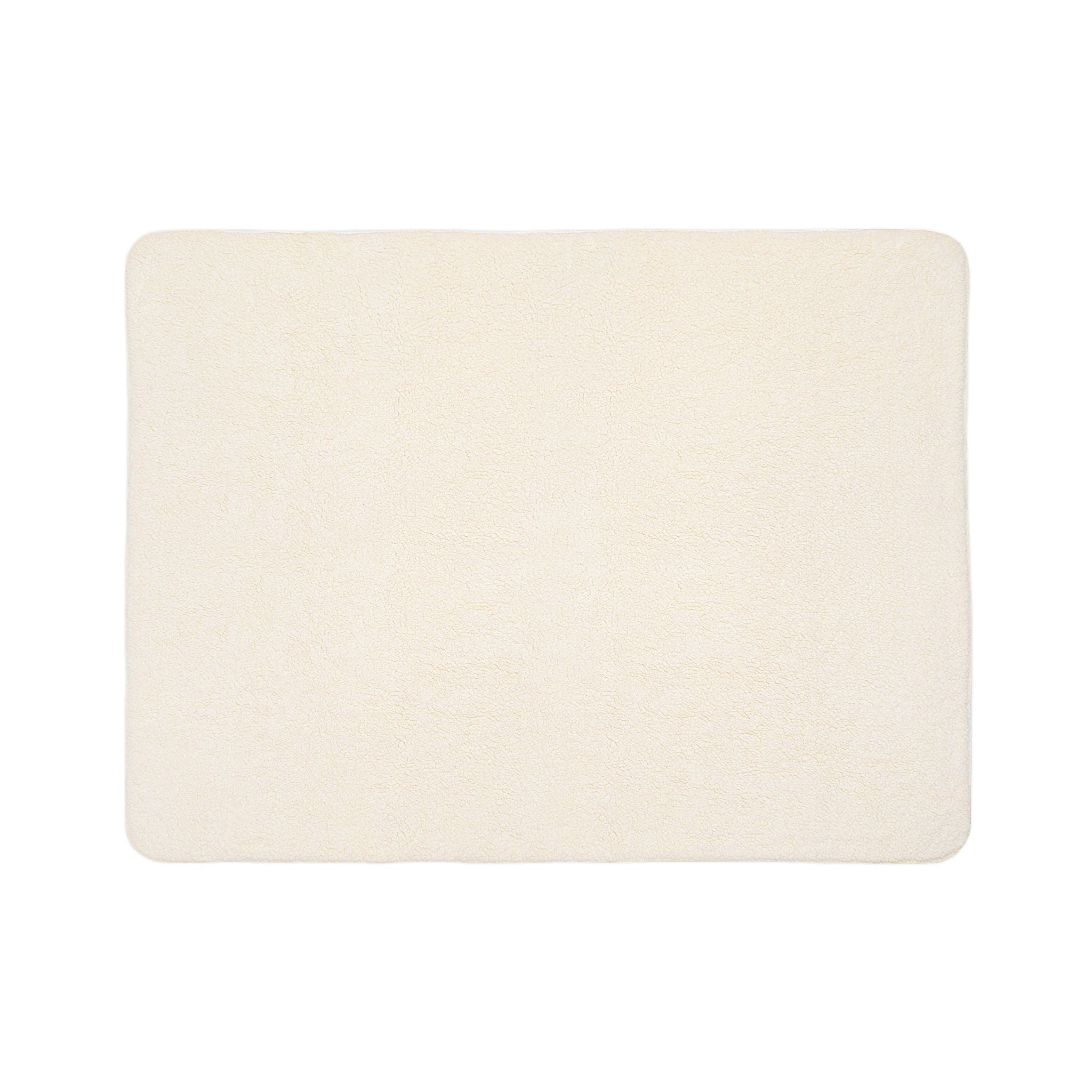 Inspirational Fleece Sherpa Blanket - 'Don't Let Your Heart Be Troubled' (John 14:1) - Cozy Comfort for Home & Gifts