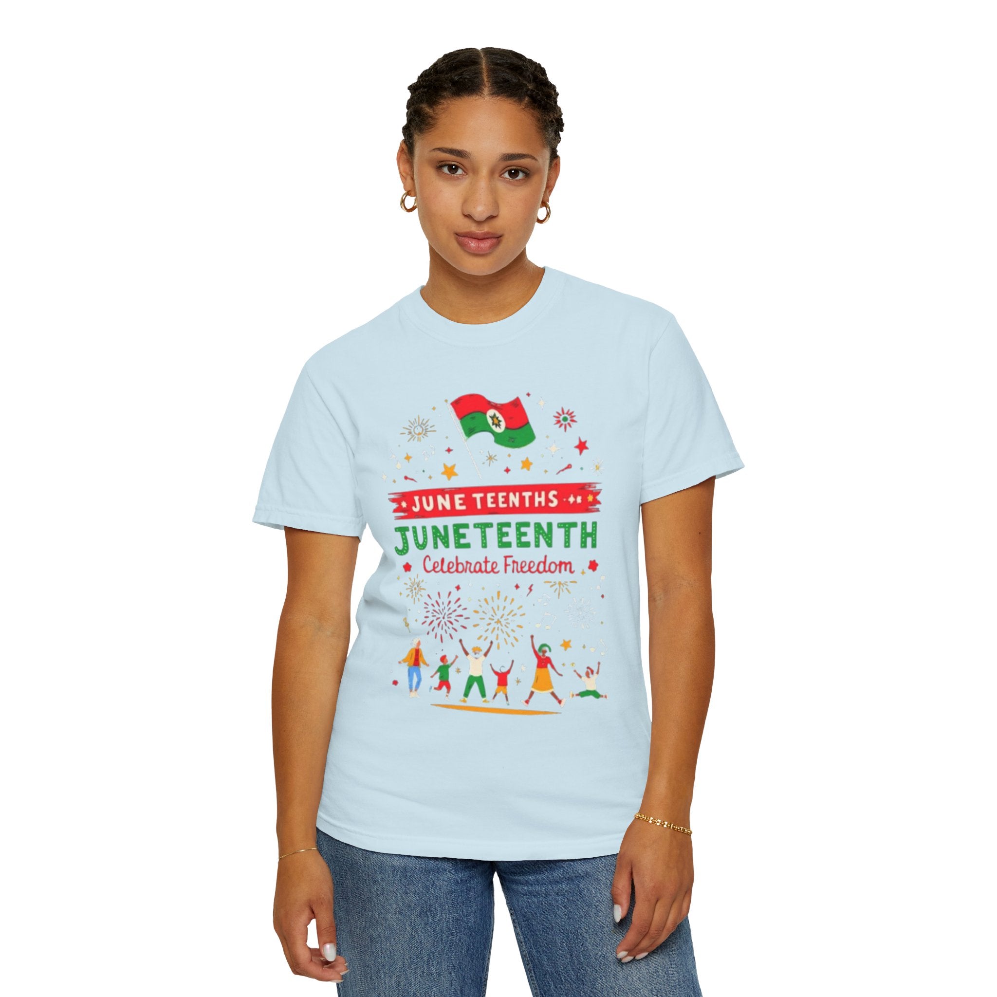 Juneteenth Celebration T-shirt, Unisex Tee for Freedom Celebrations, Comfy Summer Apparel, Gift for Activists, African American Heritage
