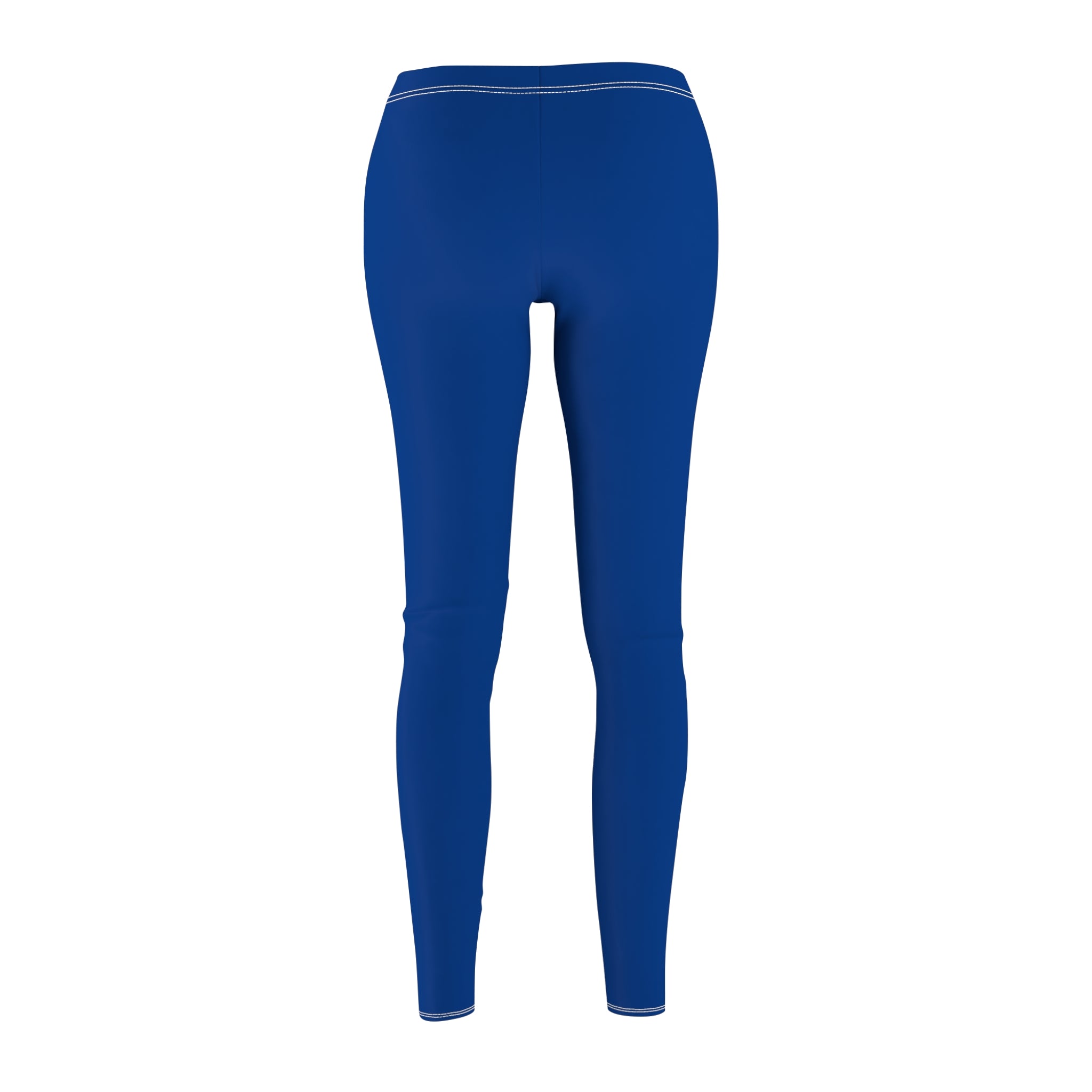 Blue Stylish Women's Casual Leggings, Trendy Activewear, Comfortable Yoga Pants, Perfect Gift for Fitness Lovers, Everyday Wear