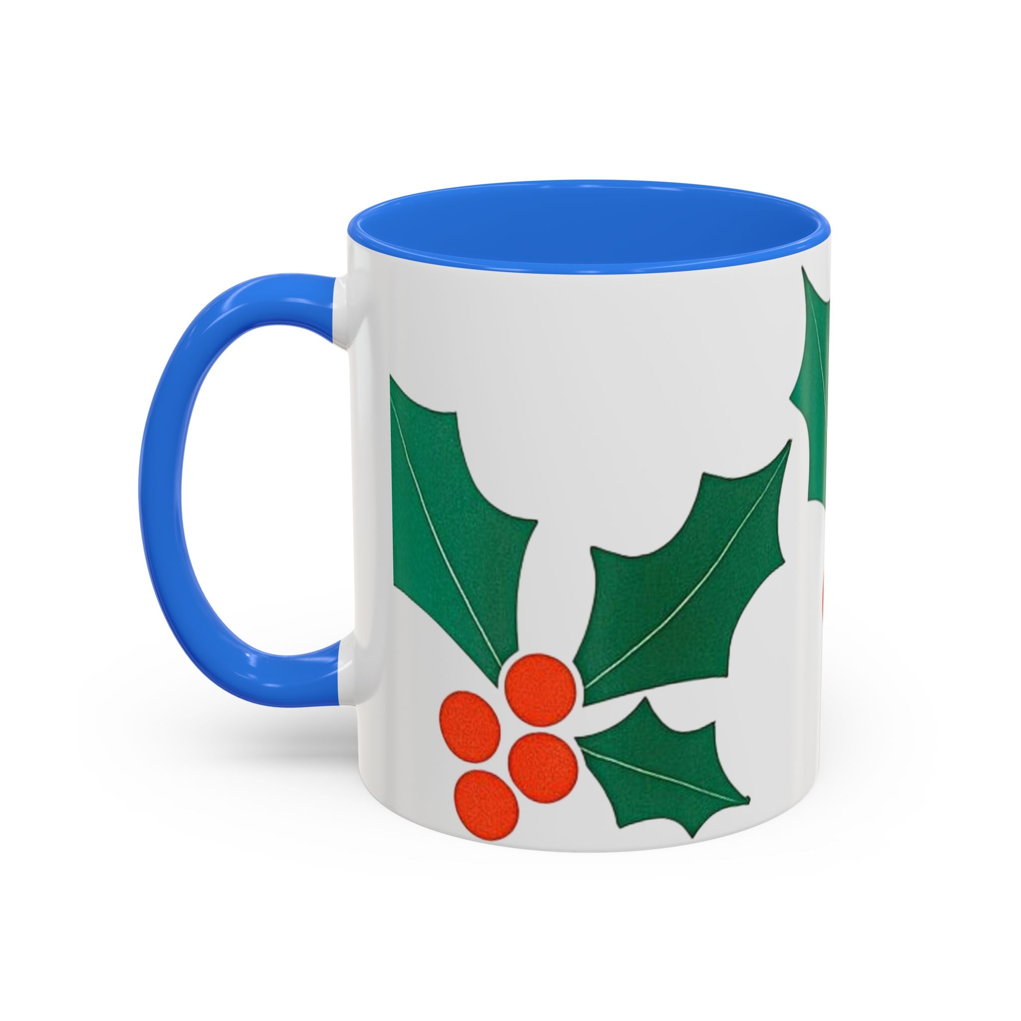 Holiday-Themed Coffee Mug, Christmas Mug, Colorful Mug, Festive Drinkware, Gift for Coffee Lovers, Winter Holidays