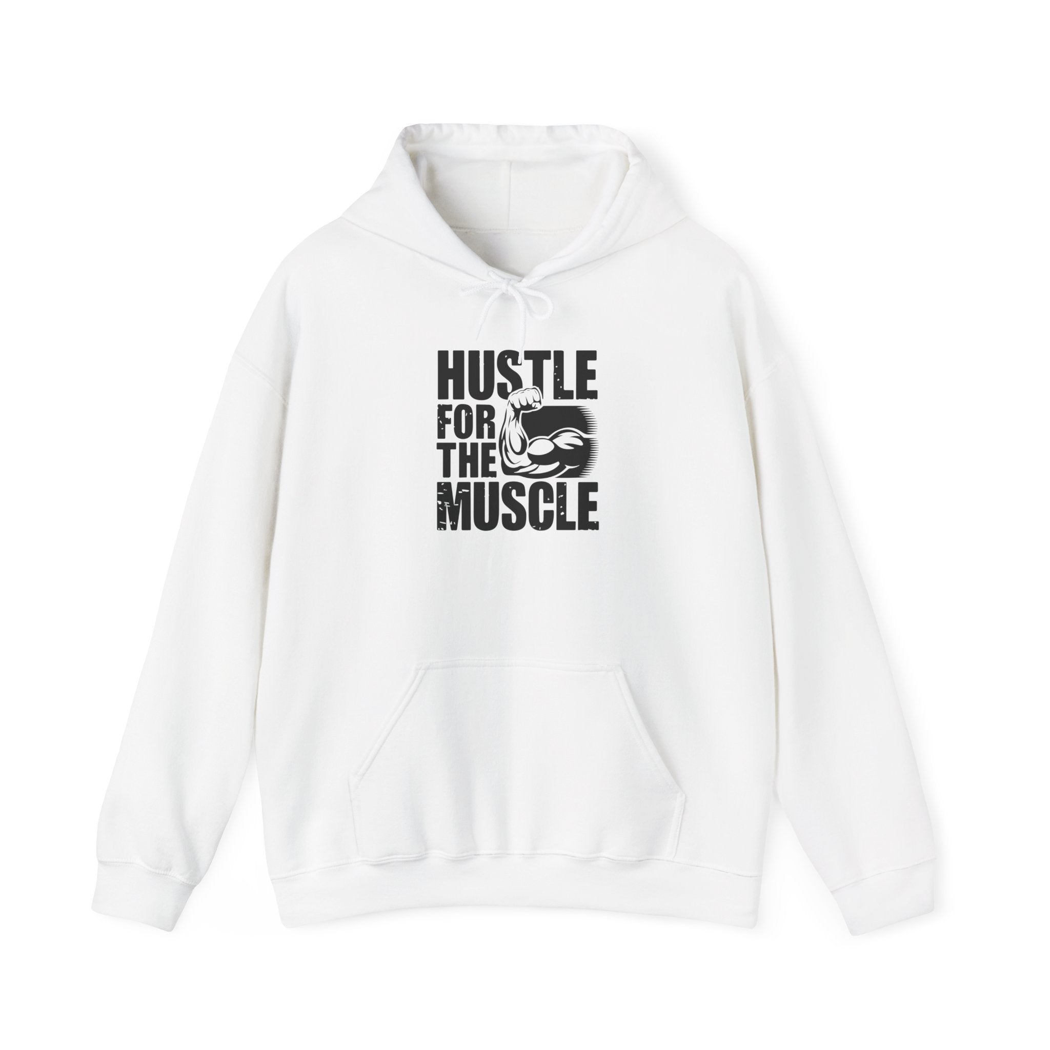 Hustle for the Muscle Sweatshirt - Unisex Heavy Blend™ Hoodie for Fitness Enthusiasts