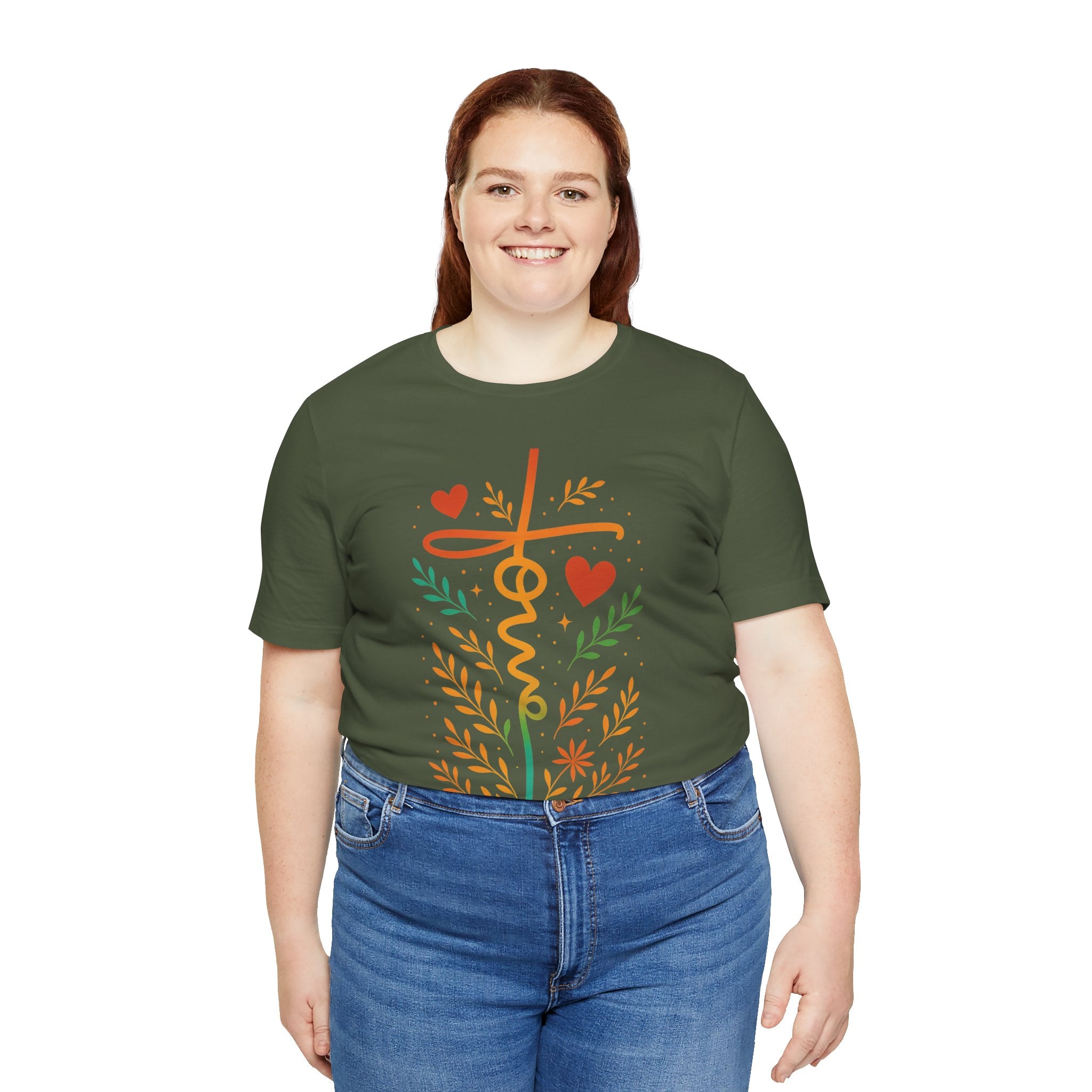 Faith-Inspired Unisex Tee: John 3:16, Christian Gift, Graphic T-Shirt, Religious Apparel, Inspirational Wear