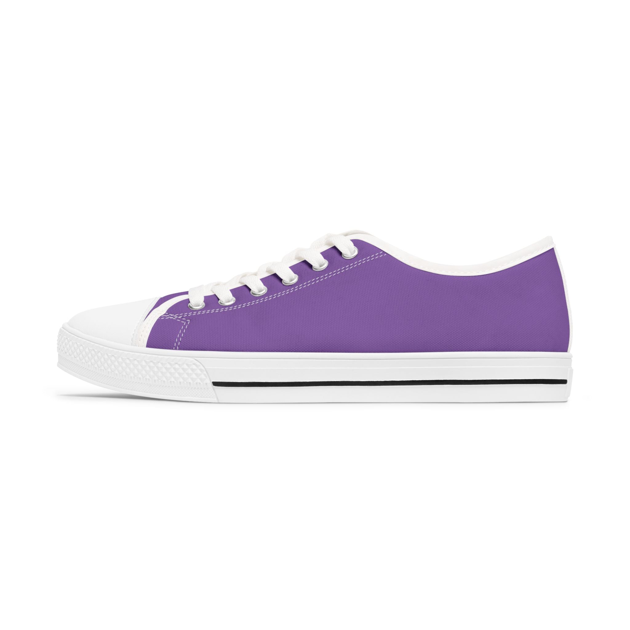 Violet Stylish Women's Low Top Sneakers - Casual, Comfortable, Everyday Wear, Perfect for Summer, Striped Sneakers, Trendy Footwear **Progress Over Perfection"
