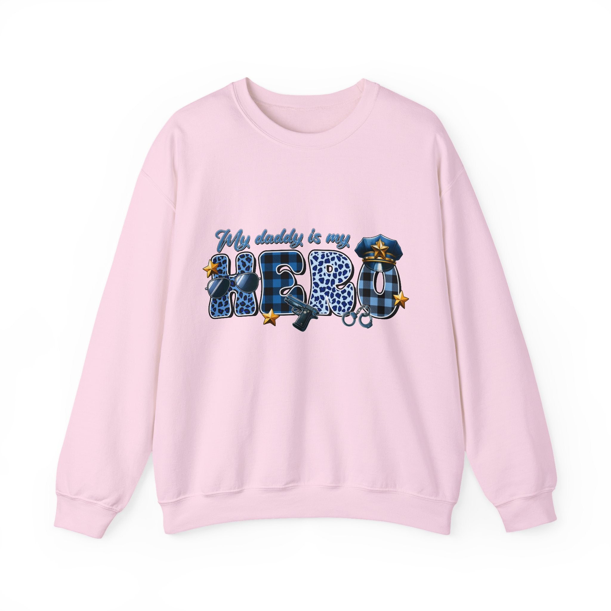 "My Daddy is My Hero" Unisex Crewneck Sweatshirt