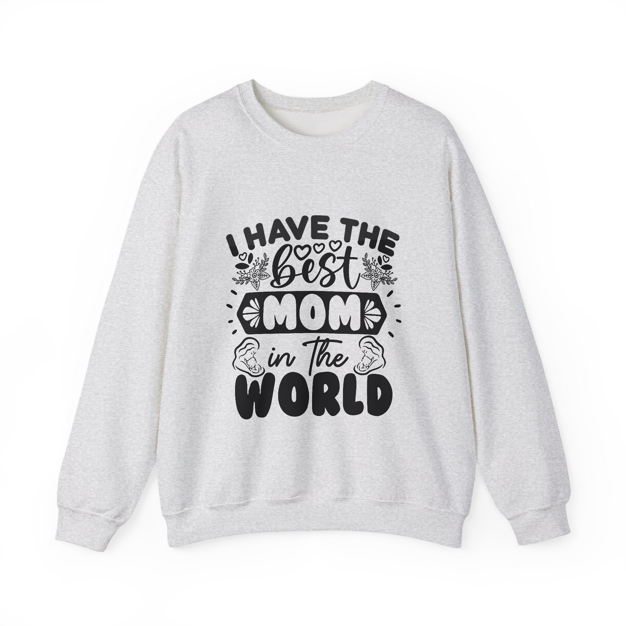 Best Mom Crewneck Sweatshirt - Unisex Heavy Blend™ - Perfect Gift for Mother's Day