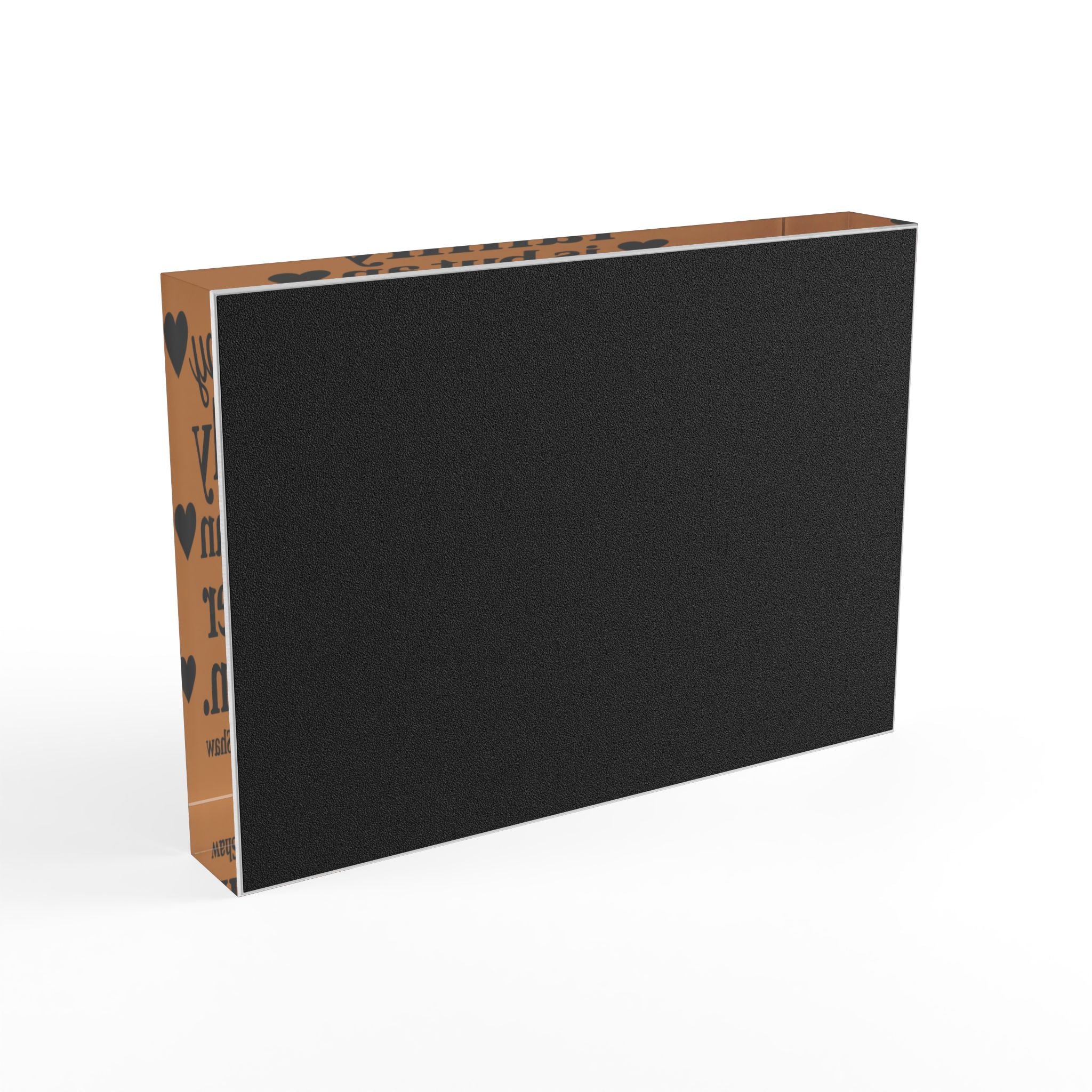 Photo Block Decor, Family Quote Display, Heartfelt Gift for Home, Family Birthday, Housewarming, Wedding Keepsake