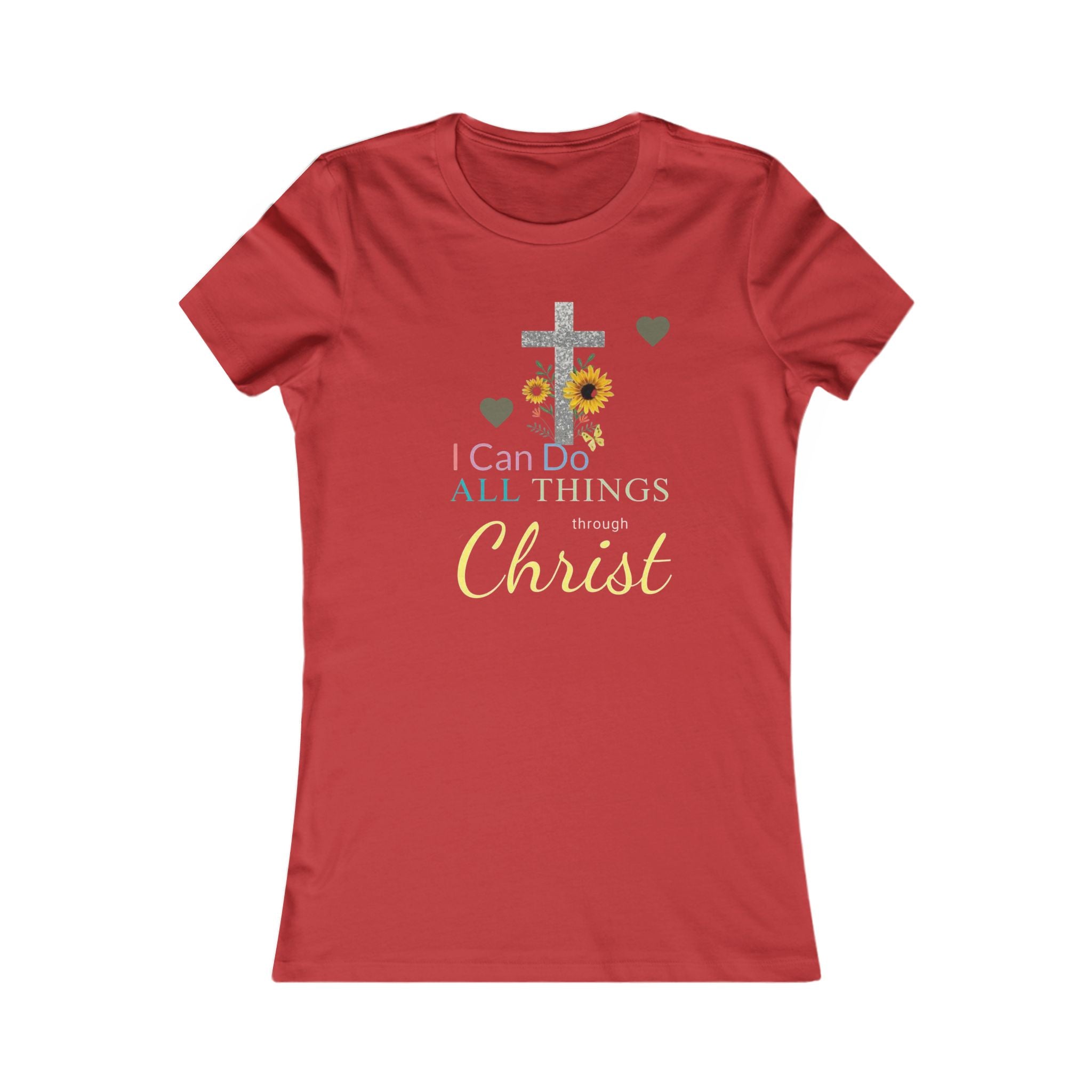 Faith-Inspired Women's Tee, Inspirational T-Shirt, Christian Gift, Motivational Top, Everyday Wear, Religious Apparel
