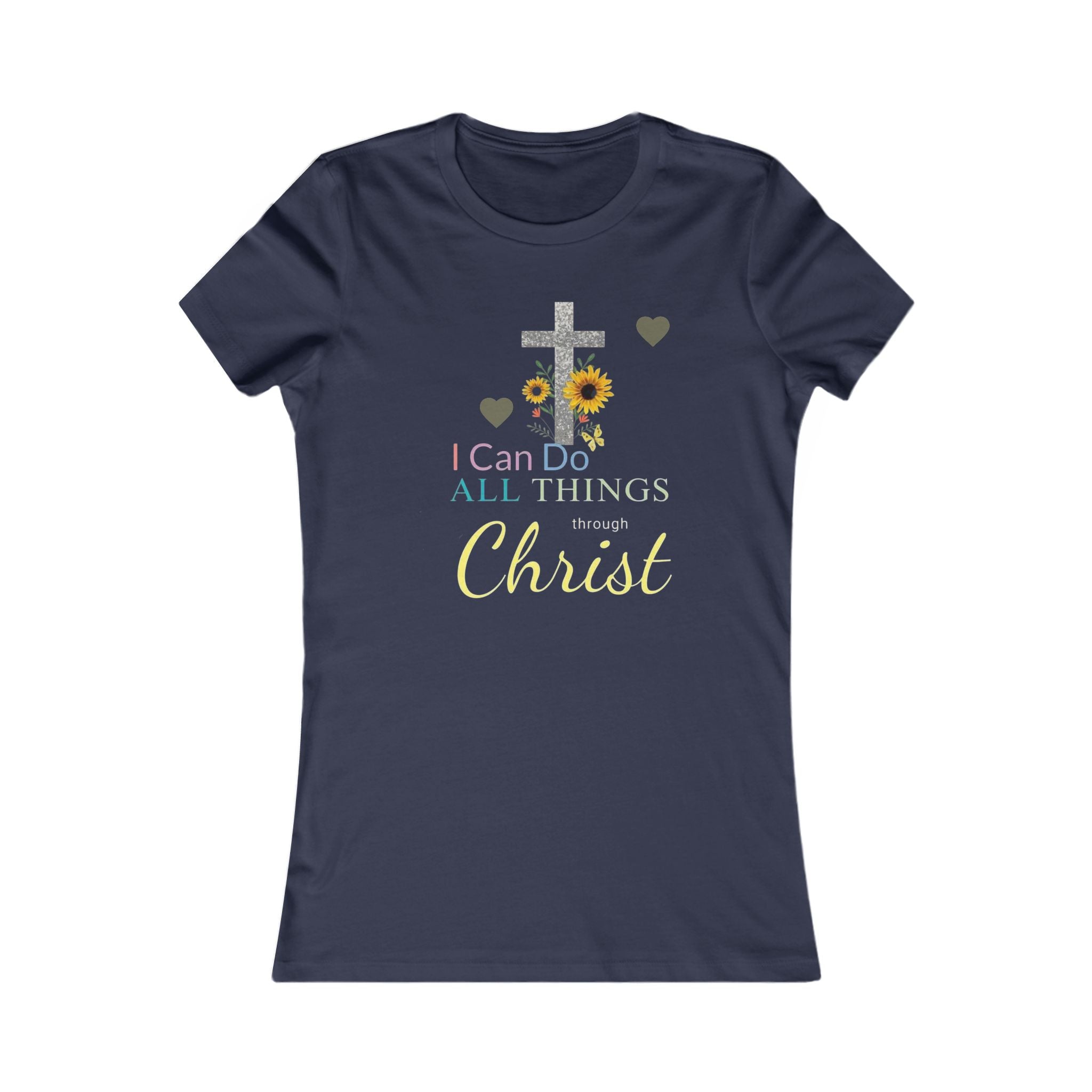 Faith-Inspired Women's Tee, Inspirational T-Shirt, Christian Gift, Motivational Top, Everyday Wear, Religious Apparel