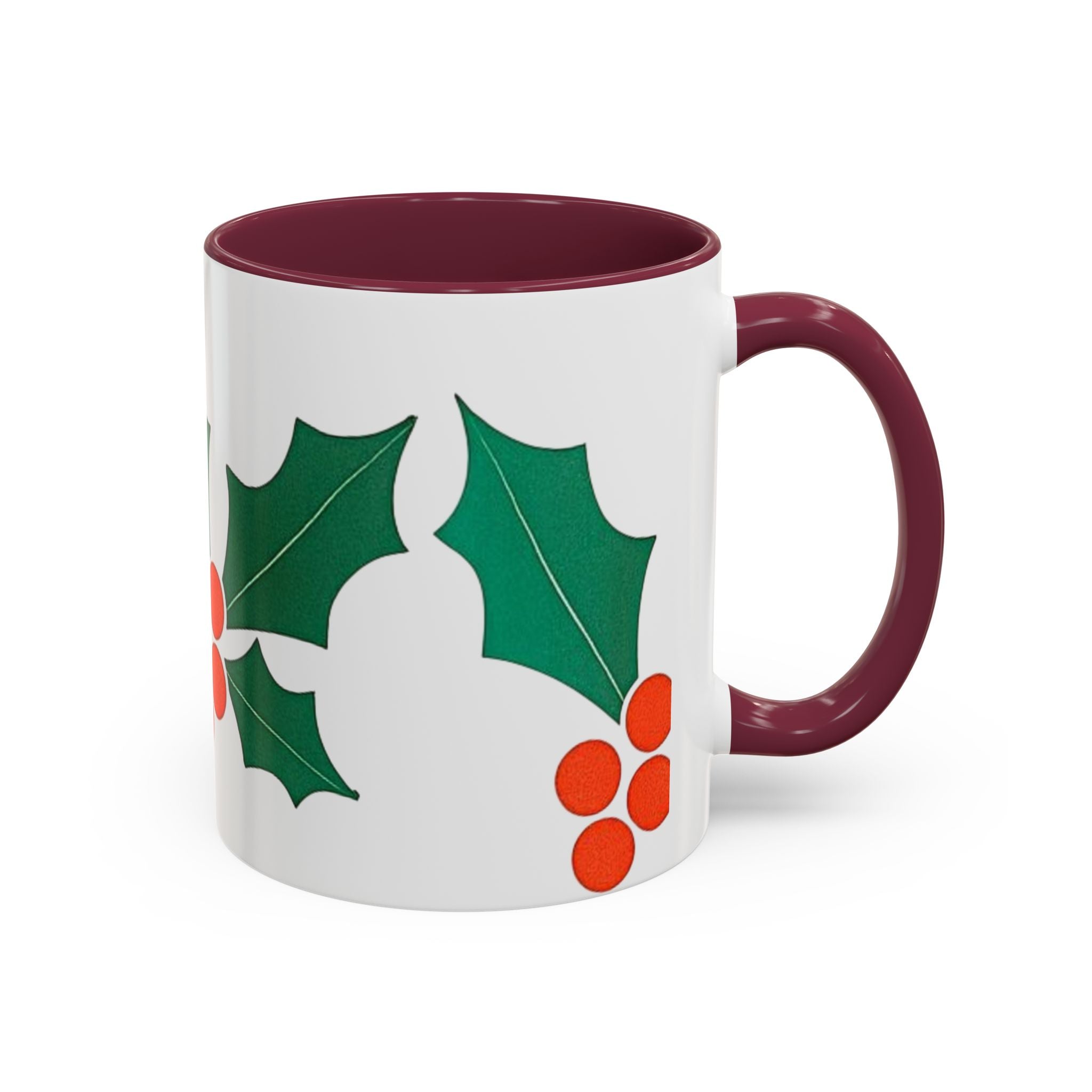 Holiday-Themed Coffee Mug, Christmas Mug, Colorful Mug, Festive Drinkware, Gift for Coffee Lovers, Winter Holidays