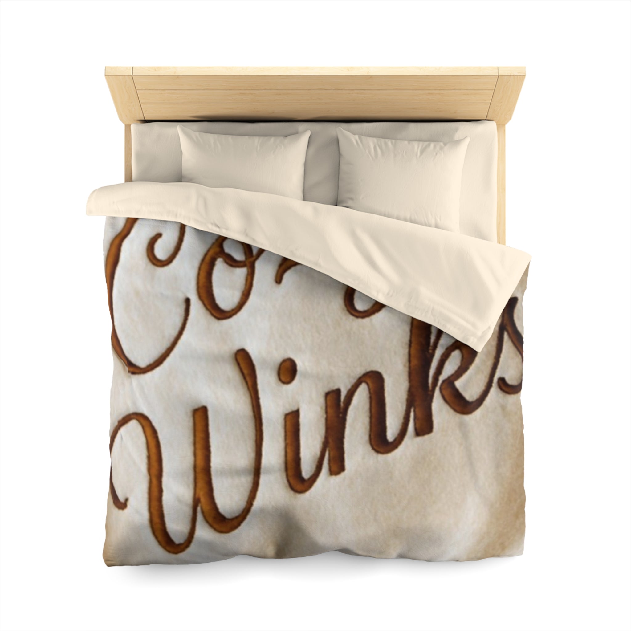 Cozy Winks Microfiber Duvet Cover, Soft Bedding, Bedroom Decor, Gift for Sleep Lovers, Home Essentials, Cozy Home Accents