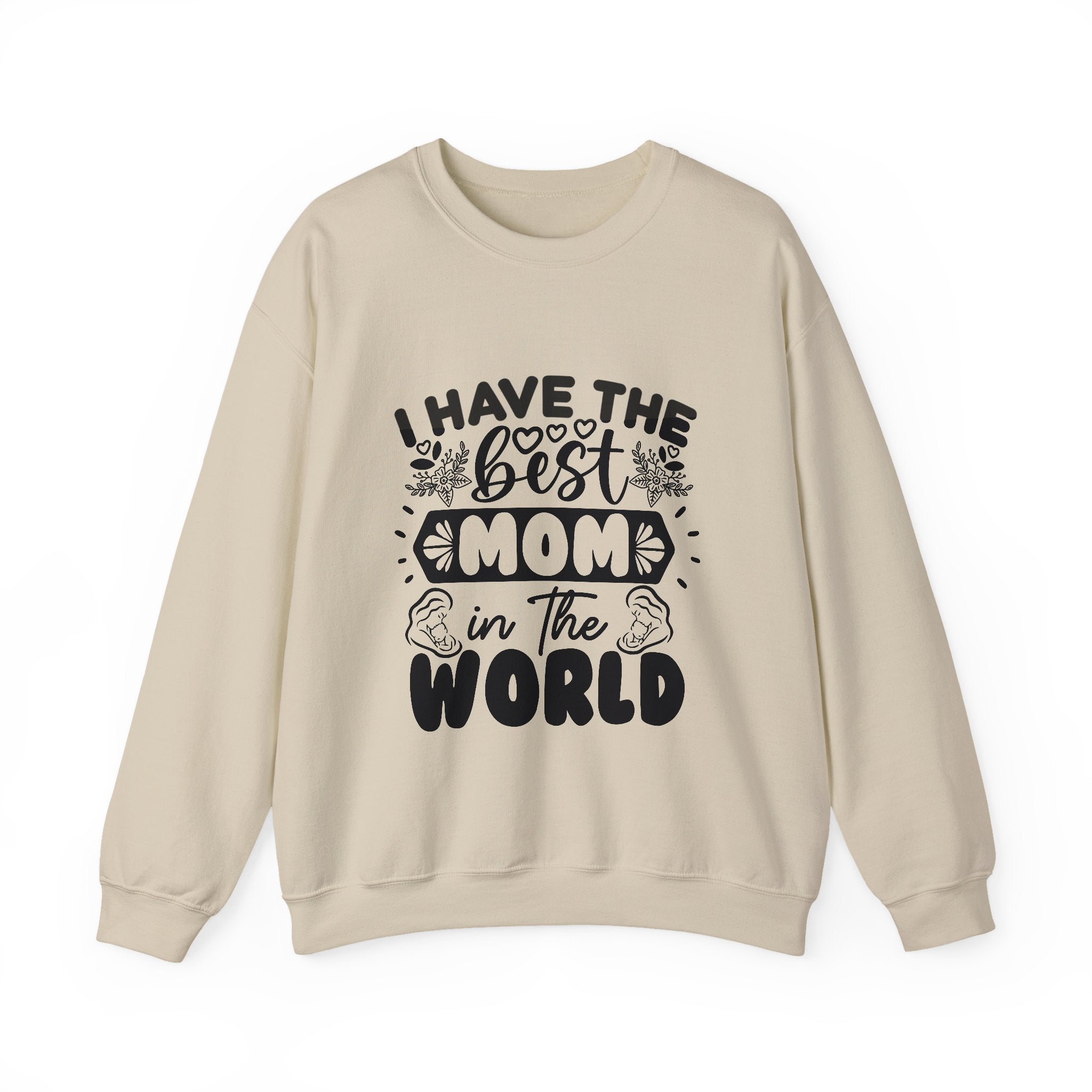 Best Mom Crewneck Sweatshirt - Unisex Heavy Blend™ - Perfect Gift for Mother's Day