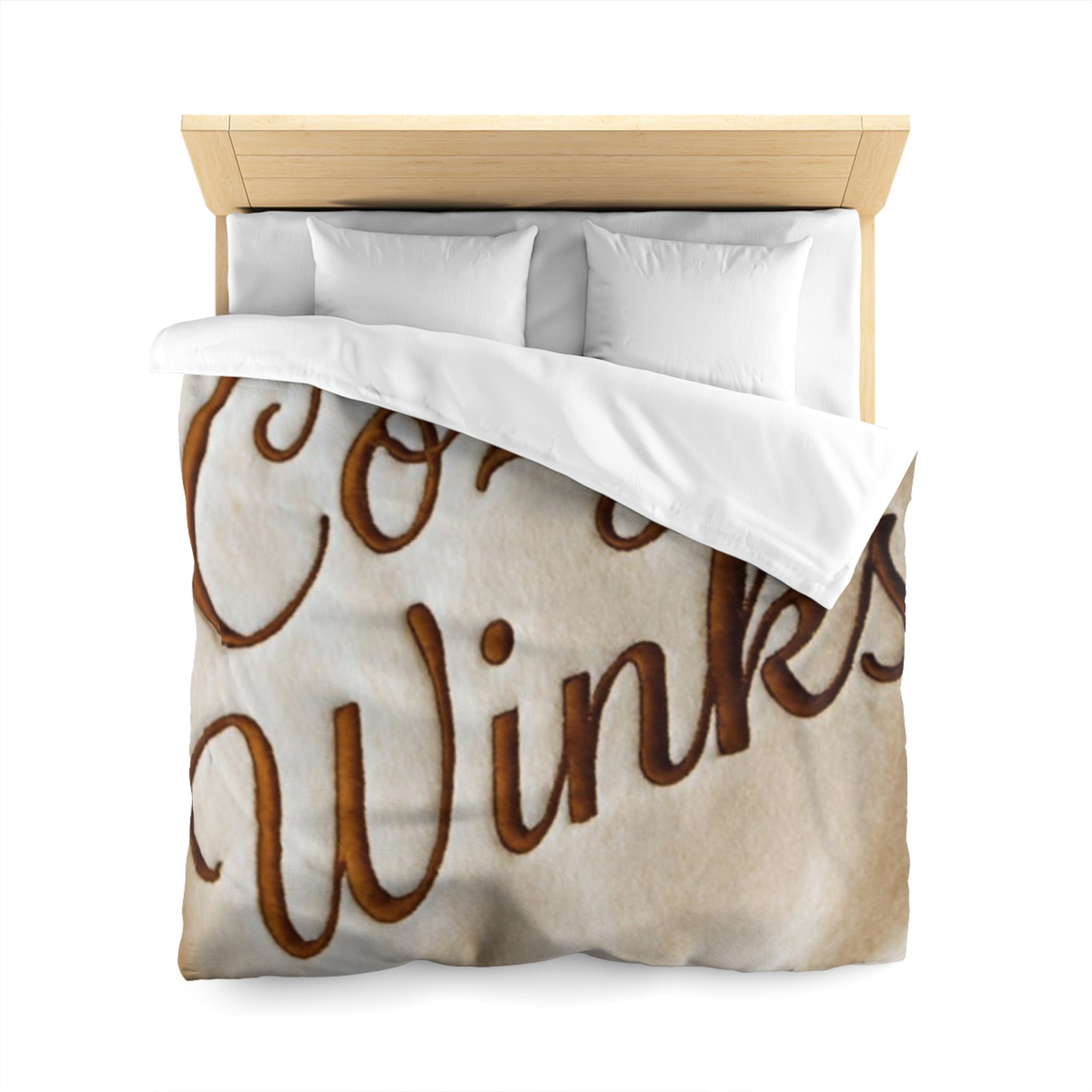 Cozy Winks Microfiber Duvet Cover, Soft Bedding, Bedroom Decor, Gift for Sleep Lovers, Home Essentials, Cozy Home Accents