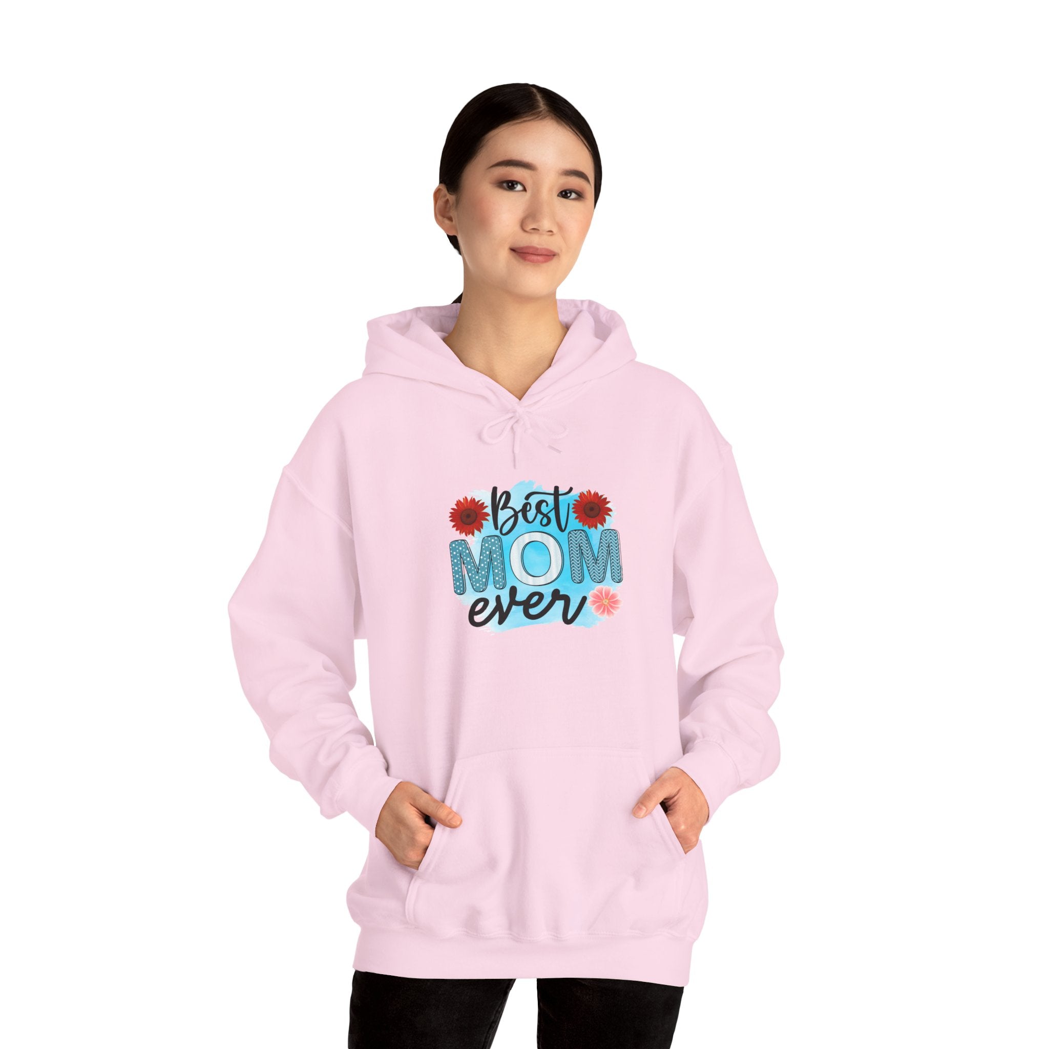 Best Mom Ever Hoodie - Unisex Heavy Blend Sweatshirt, Perfect Gift for Mother's Day