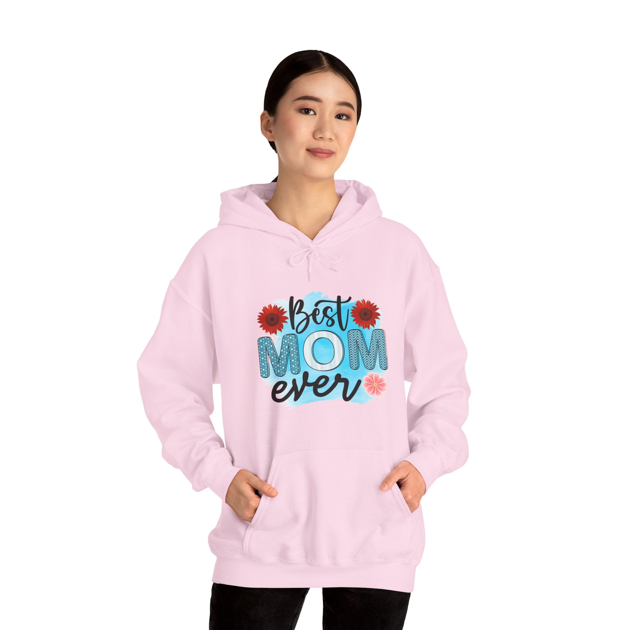 Best Mom Ever Hoodie - Unisex Heavy Blend Sweatshirt, Perfect Gift for Mother's Day