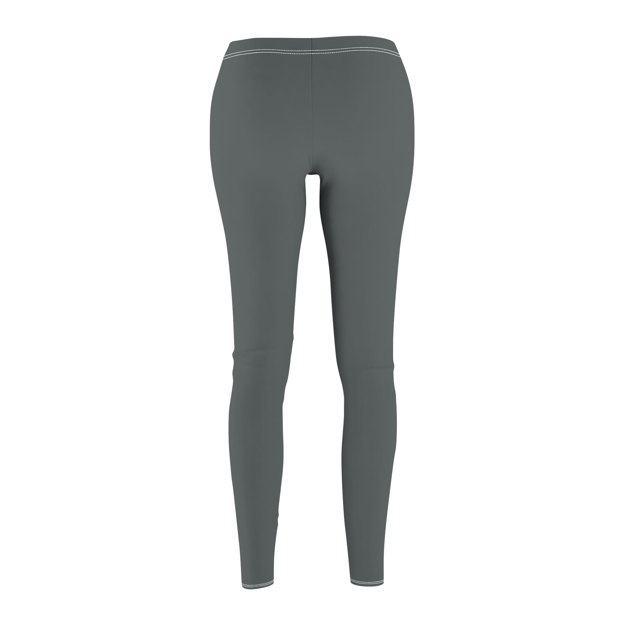 Grey Stylish Women's Casual Leggings, Trendy Activewear, Comfortable Yoga Pants, Perfect Gift for Fitness Lovers, Everyday Wear