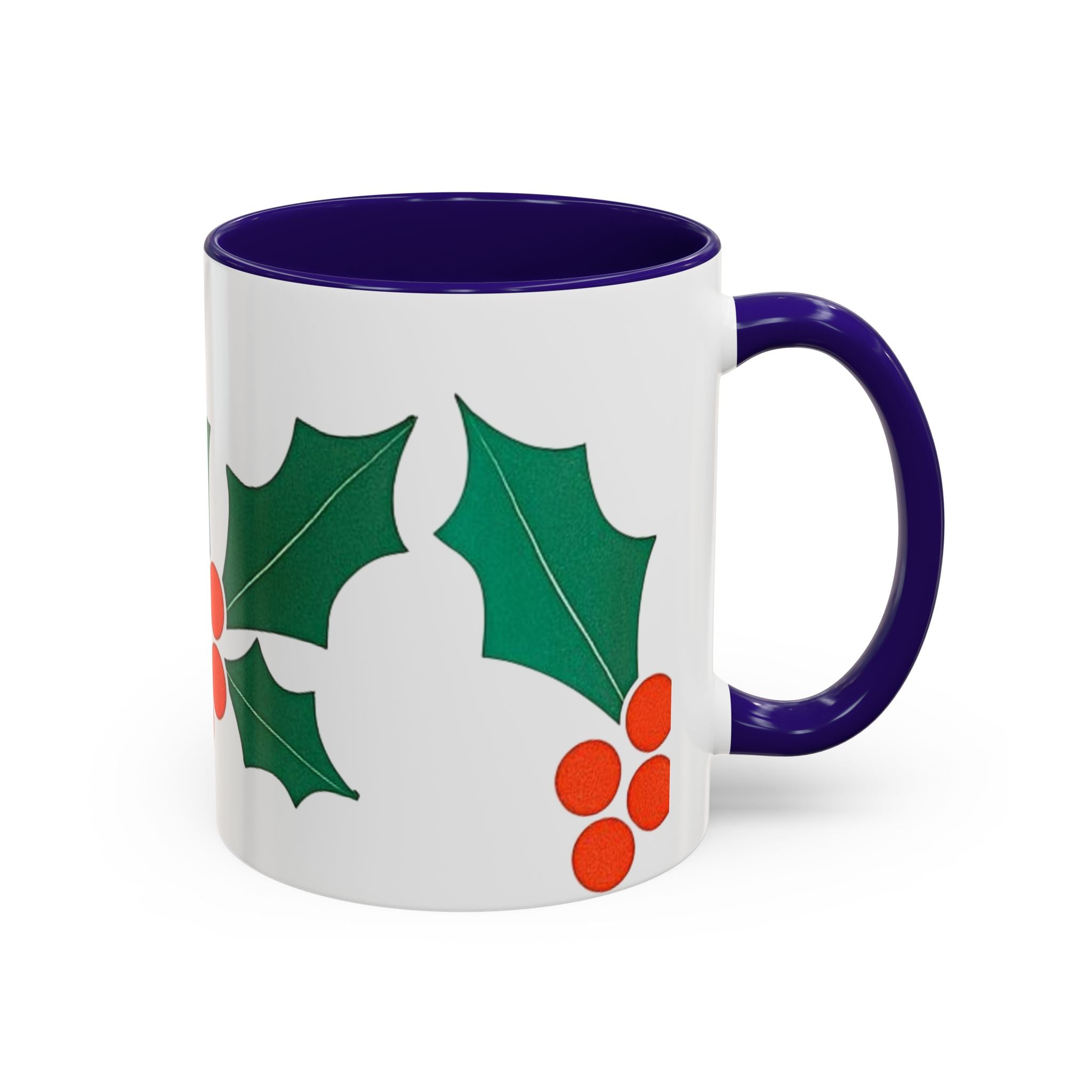 Holiday-Themed Coffee Mug, Christmas Mug, Colorful Mug, Festive Drinkware, Gift for Coffee Lovers, Winter Holidays