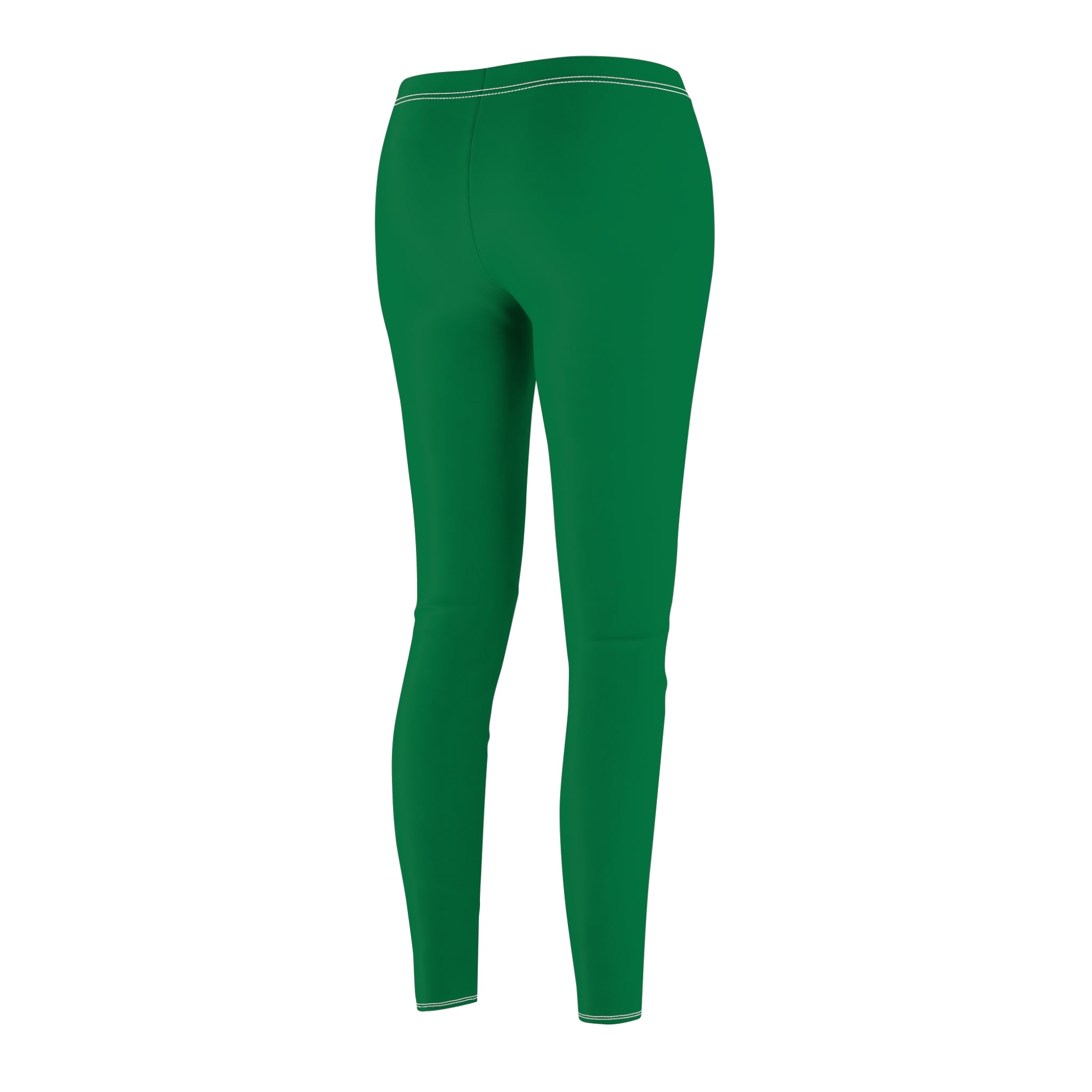 Green Stylish Women's Casual Leggings, Trendy Activewear, Comfortable Yoga Pants, Perfect Gift for Fitness Lovers, Everyday Wear
