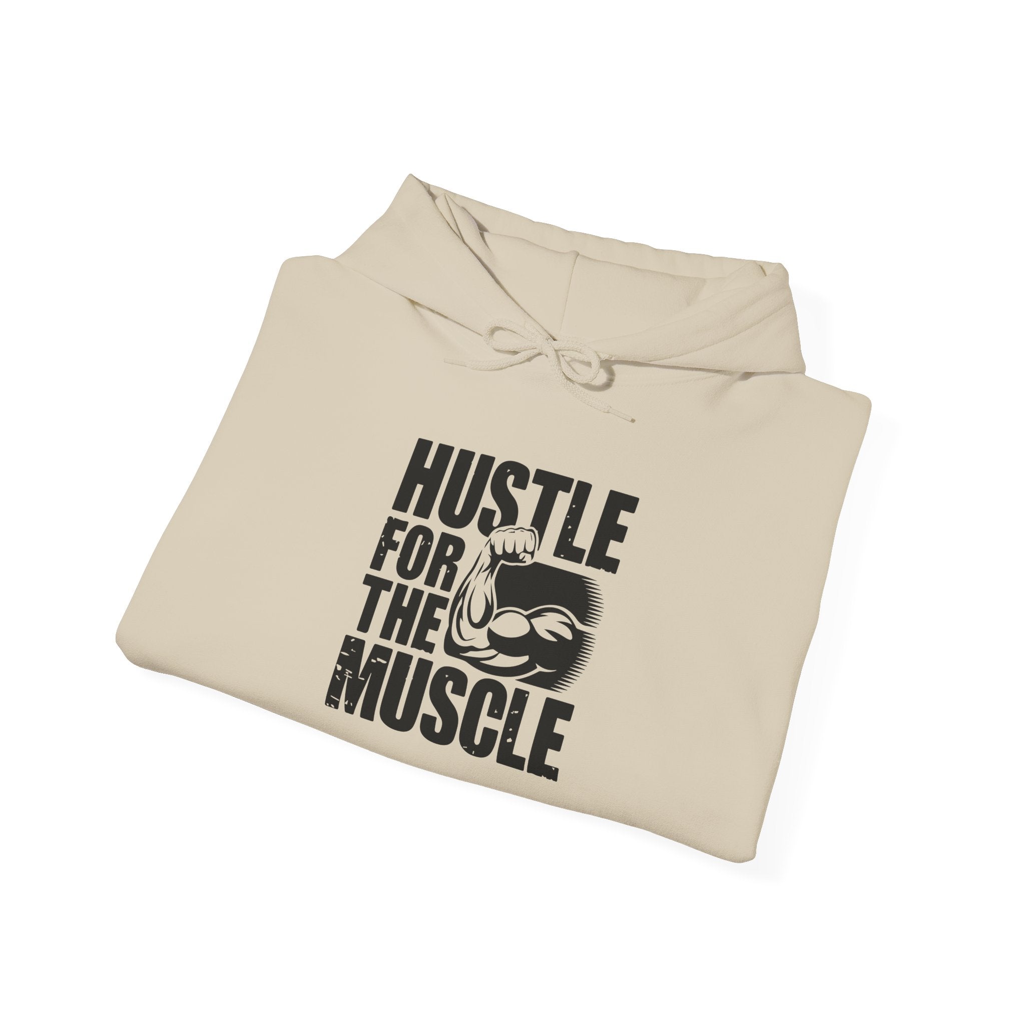 Hustle for the Muscle Sweatshirt - Unisex Heavy Blend™ Hoodie for Fitness Enthusiasts