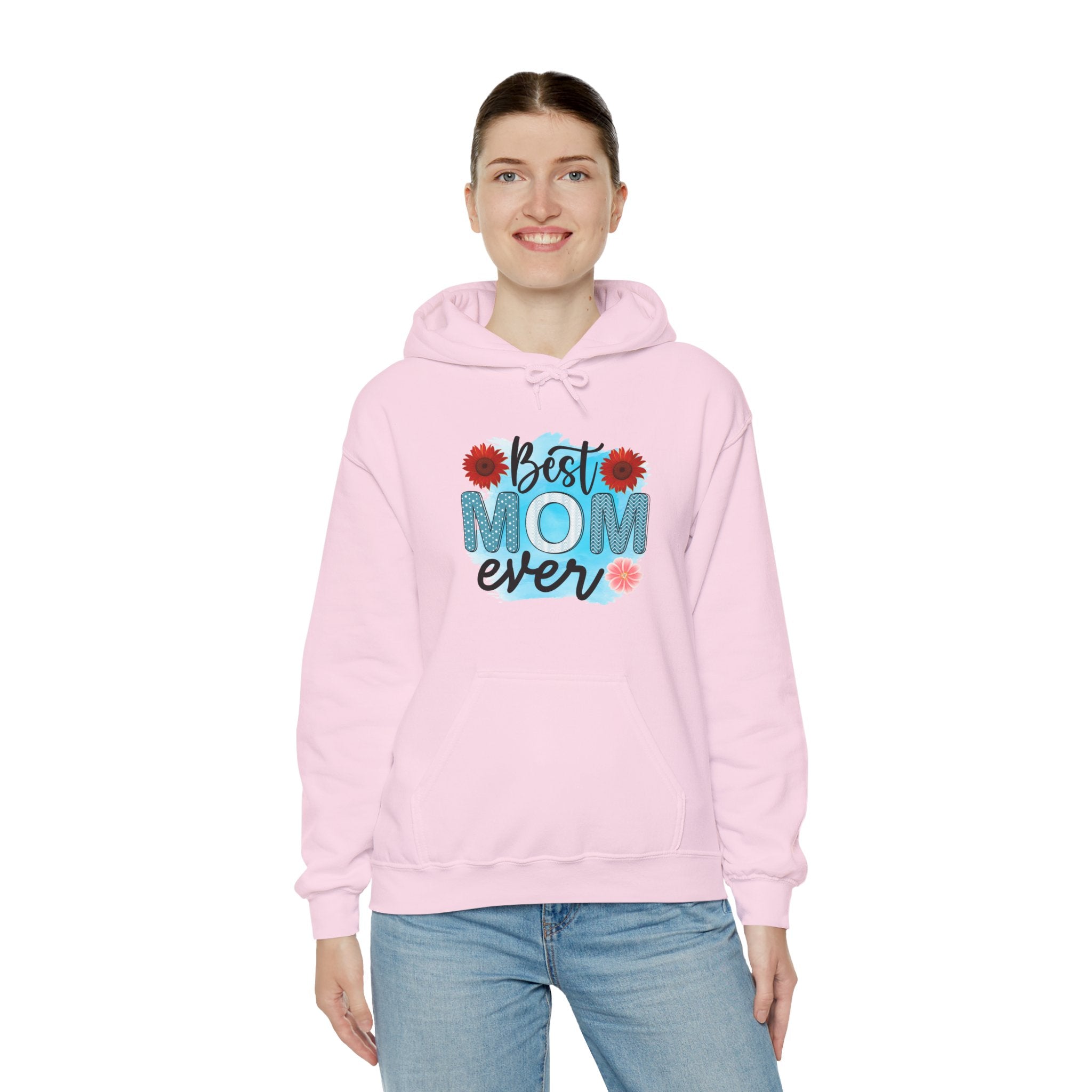 Best Mom Ever Hoodie - Unisex Heavy Blend Sweatshirt, Perfect Gift for Mother's Day
