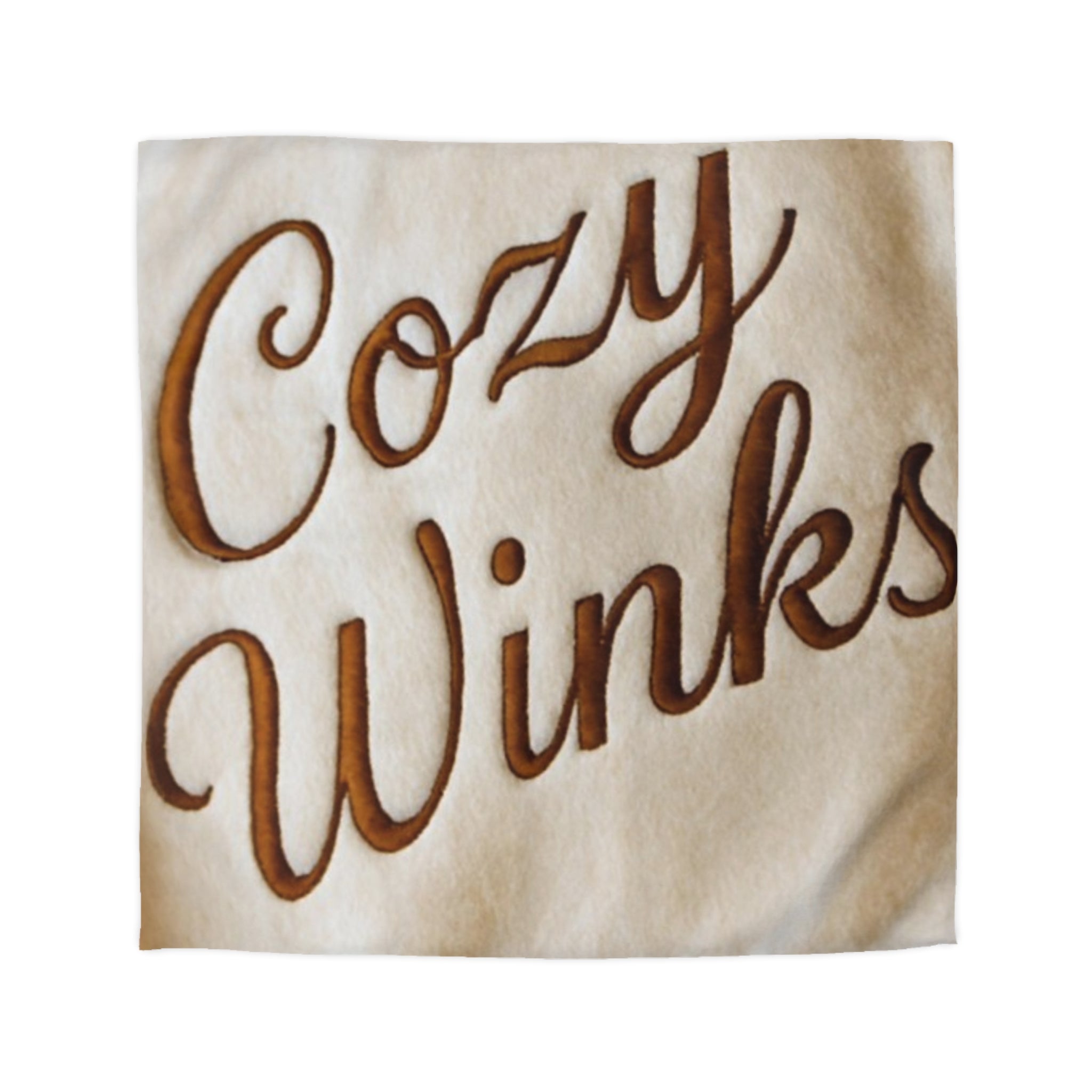 Cozy Winks Microfiber Duvet Cover, Soft Bedding, Bedroom Decor, Gift for Sleep Lovers, Home Essentials, Cozy Home Accents