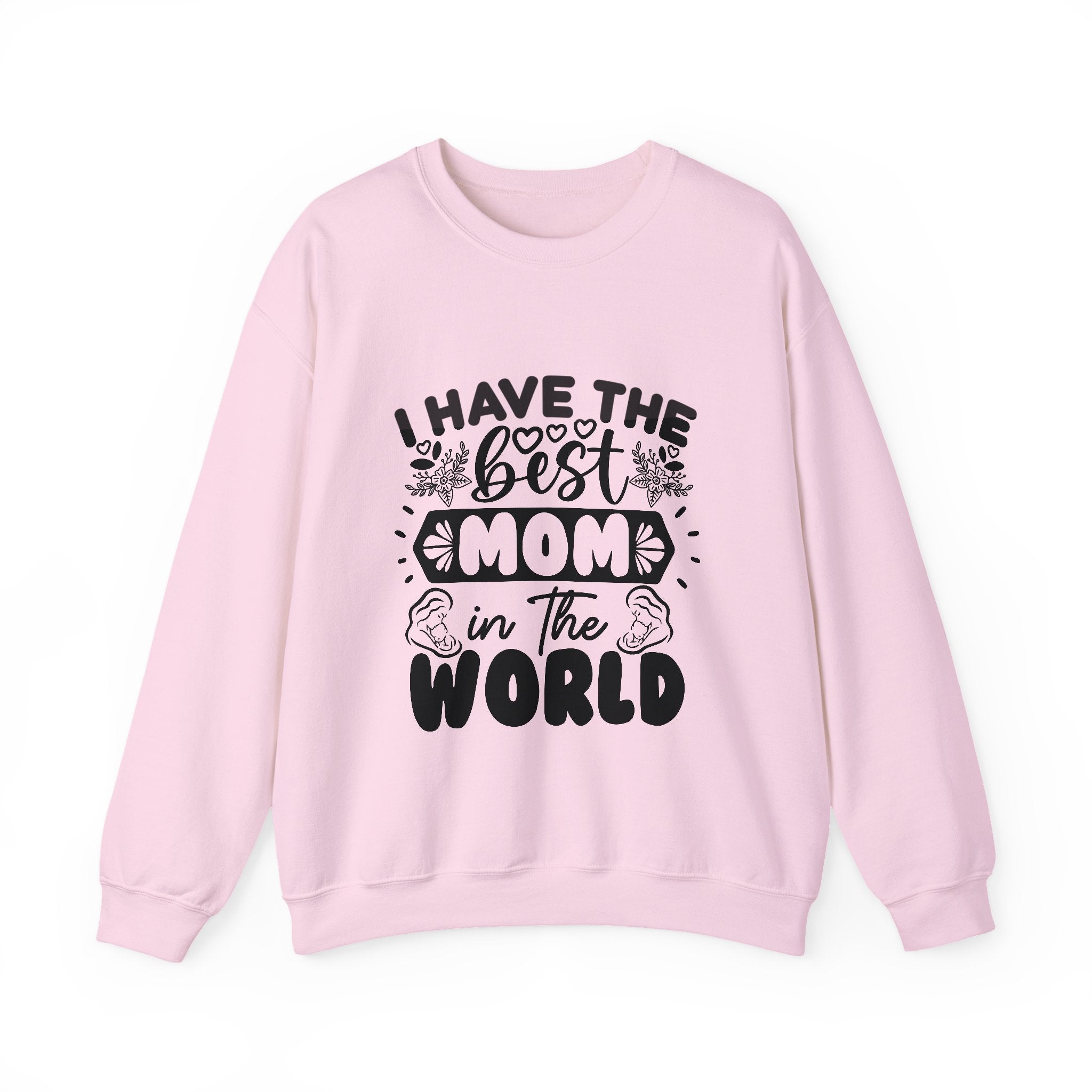 Best Mom Crewneck Sweatshirt - Unisex Heavy Blend™ - Perfect Gift for Mother's Day