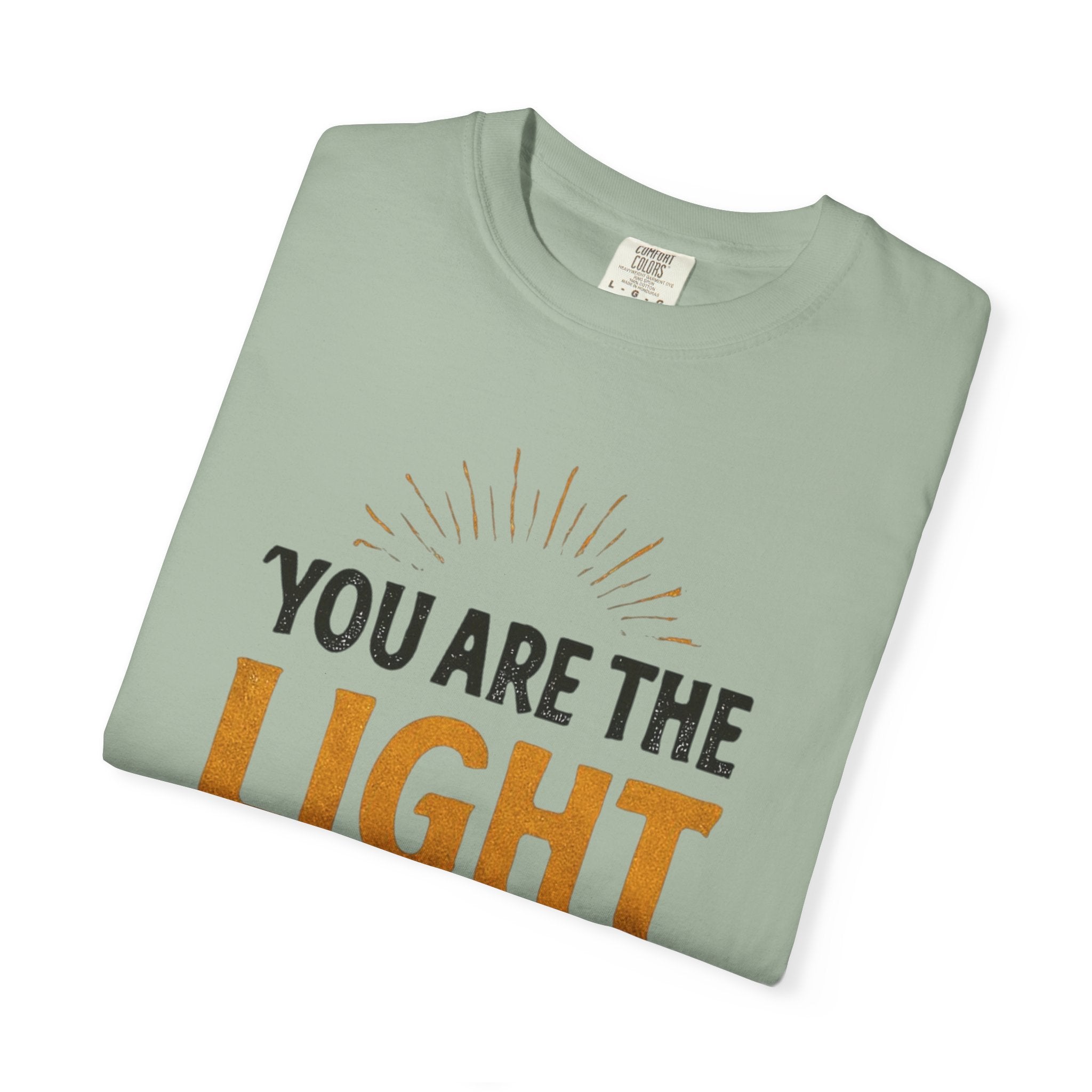 Inspirational T-Shirt with 'You Are the Light of the World' Design, Motivational Tee for Faith, Spiritual Gifts, Religious Apparel, [...]