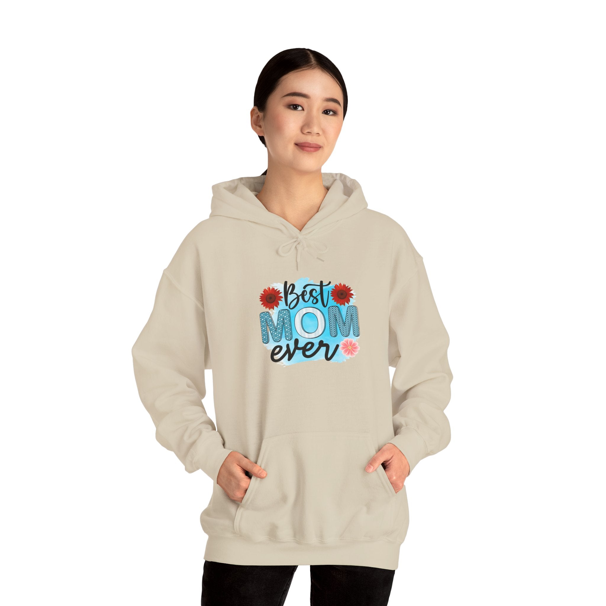 Best Mom Ever Hoodie - Unisex Heavy Blend Sweatshirt, Perfect Gift for Mother's Day