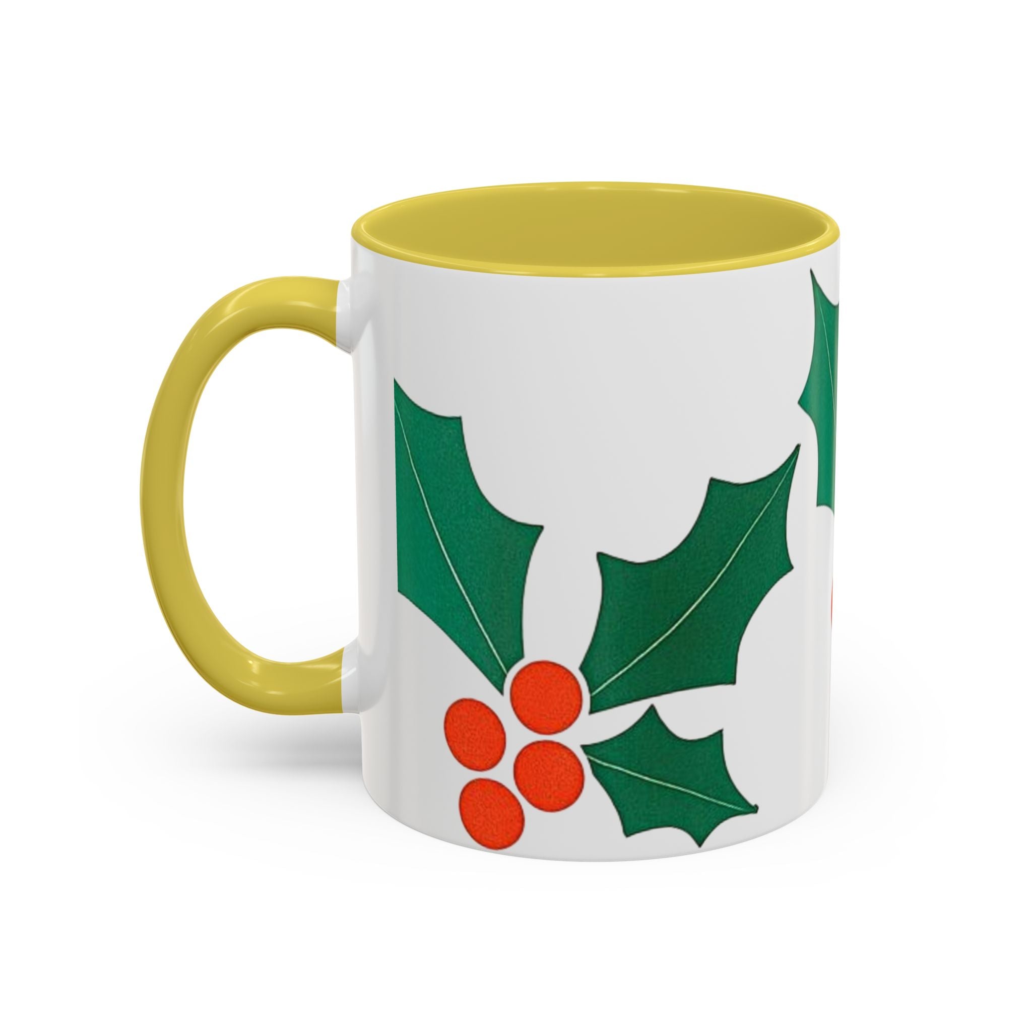 Holiday-Themed Coffee Mug, Christmas Mug, Colorful Mug, Festive Drinkware, Gift for Coffee Lovers, Winter Holidays