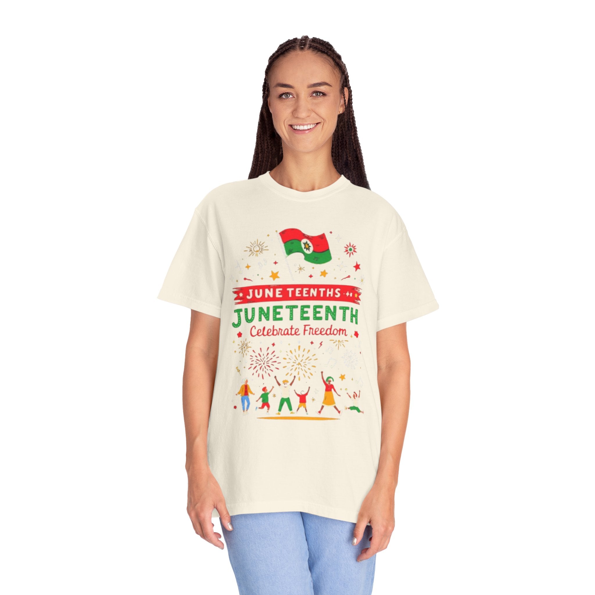 Juneteenth Celebration T-shirt, Unisex Tee for Freedom Celebrations, Comfy Summer Apparel, Gift for Activists, African American Heritage