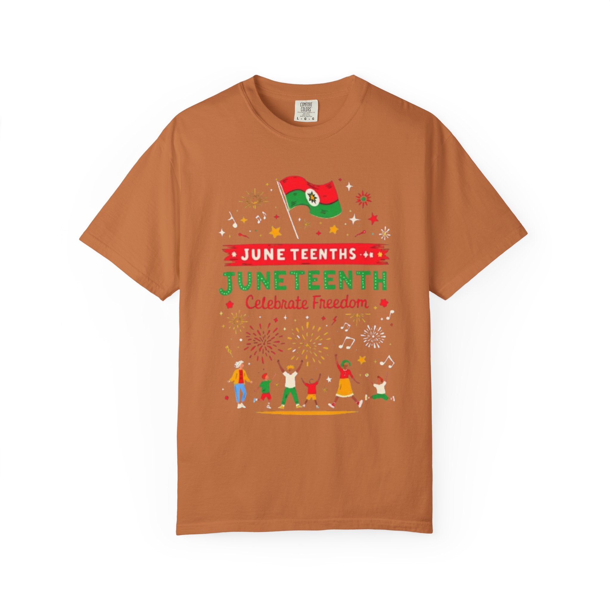 Juneteenth Celebration T-shirt, Unisex Tee for Freedom Celebrations, Comfy Summer Apparel, Gift for Activists, African American Heritage