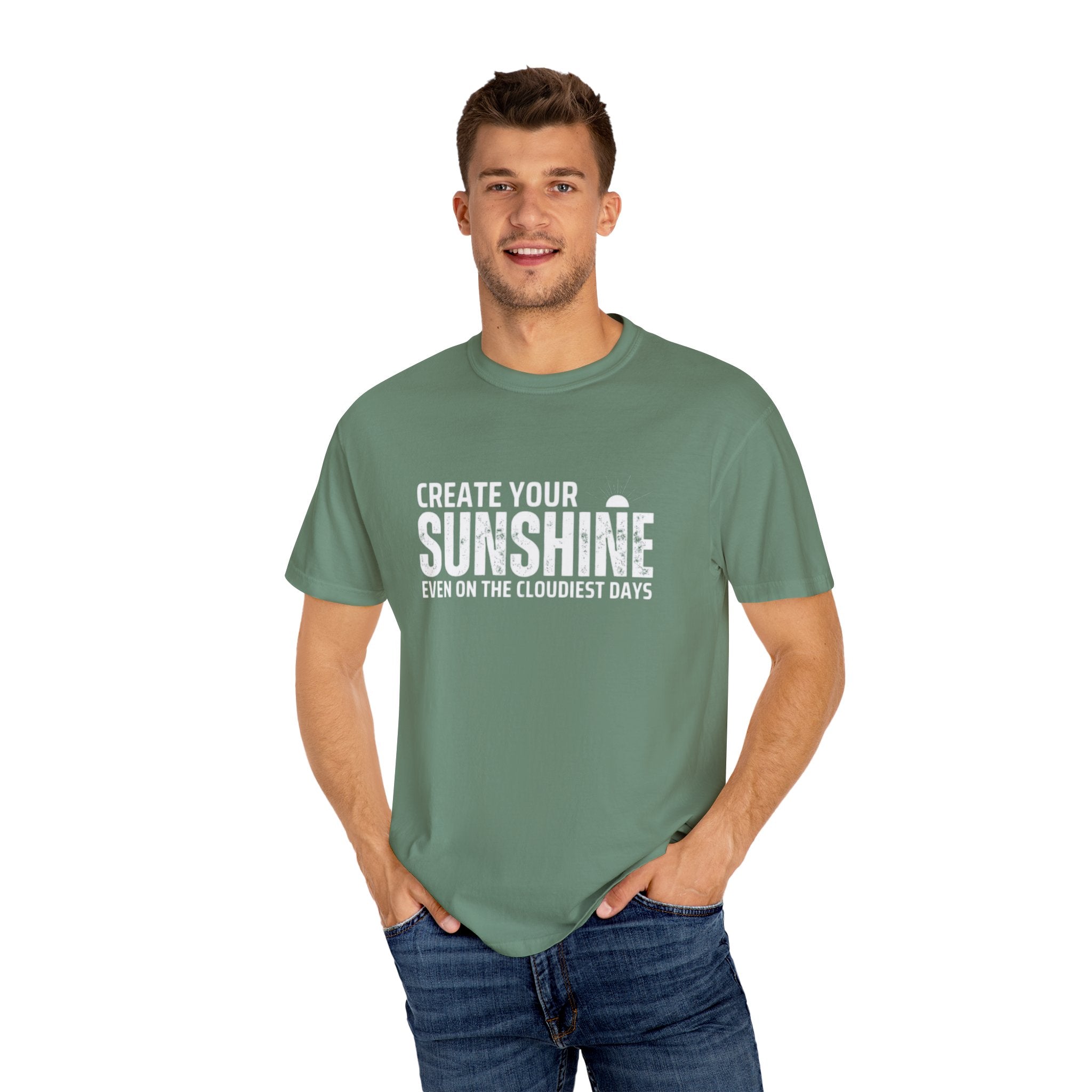 Inspirational Unisex T-Shirt - "Create Your Sunshine" Design