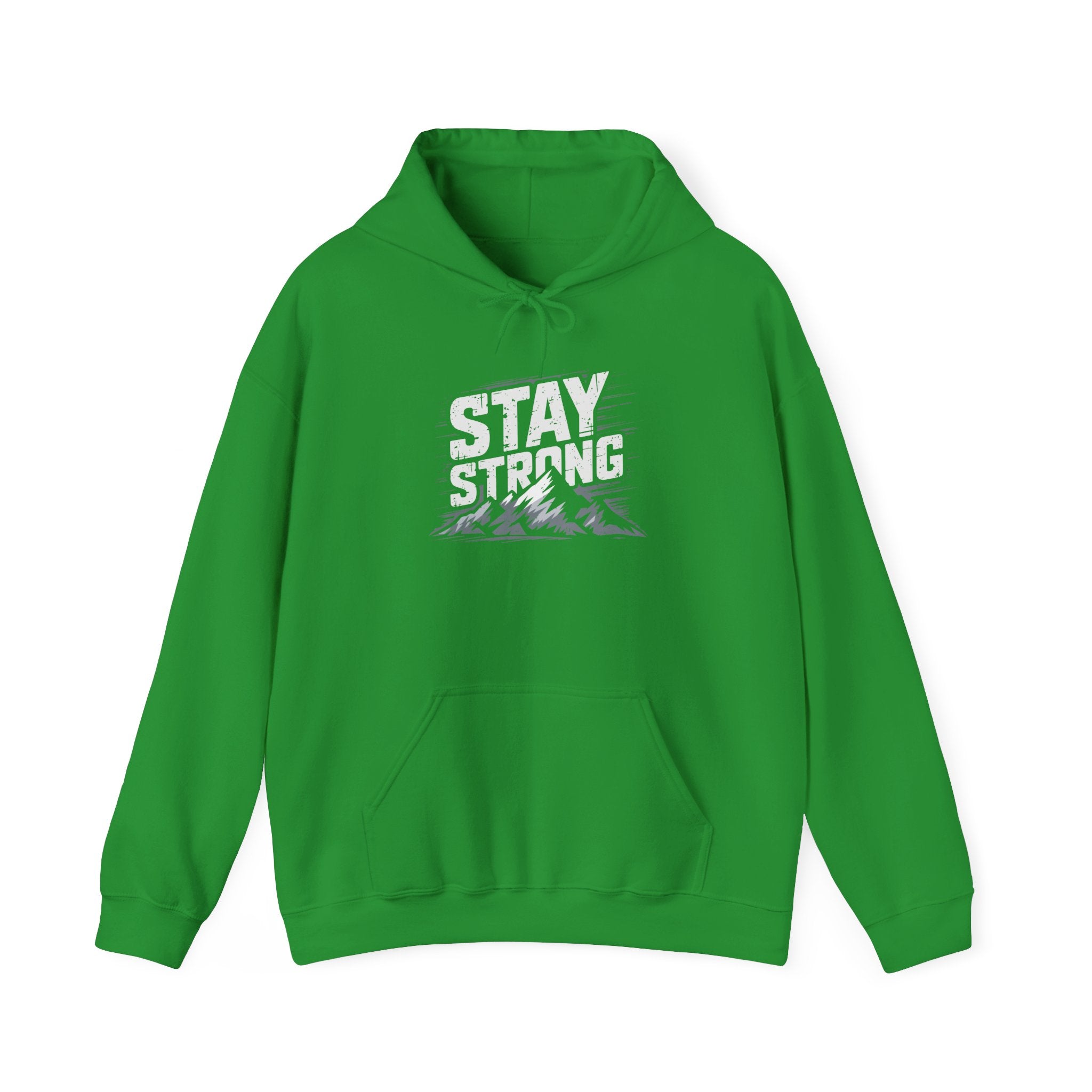 Stay Strong Unisex Heavy Blend™ Hooded Sweatshirt - Cozy Motivational Apparel
