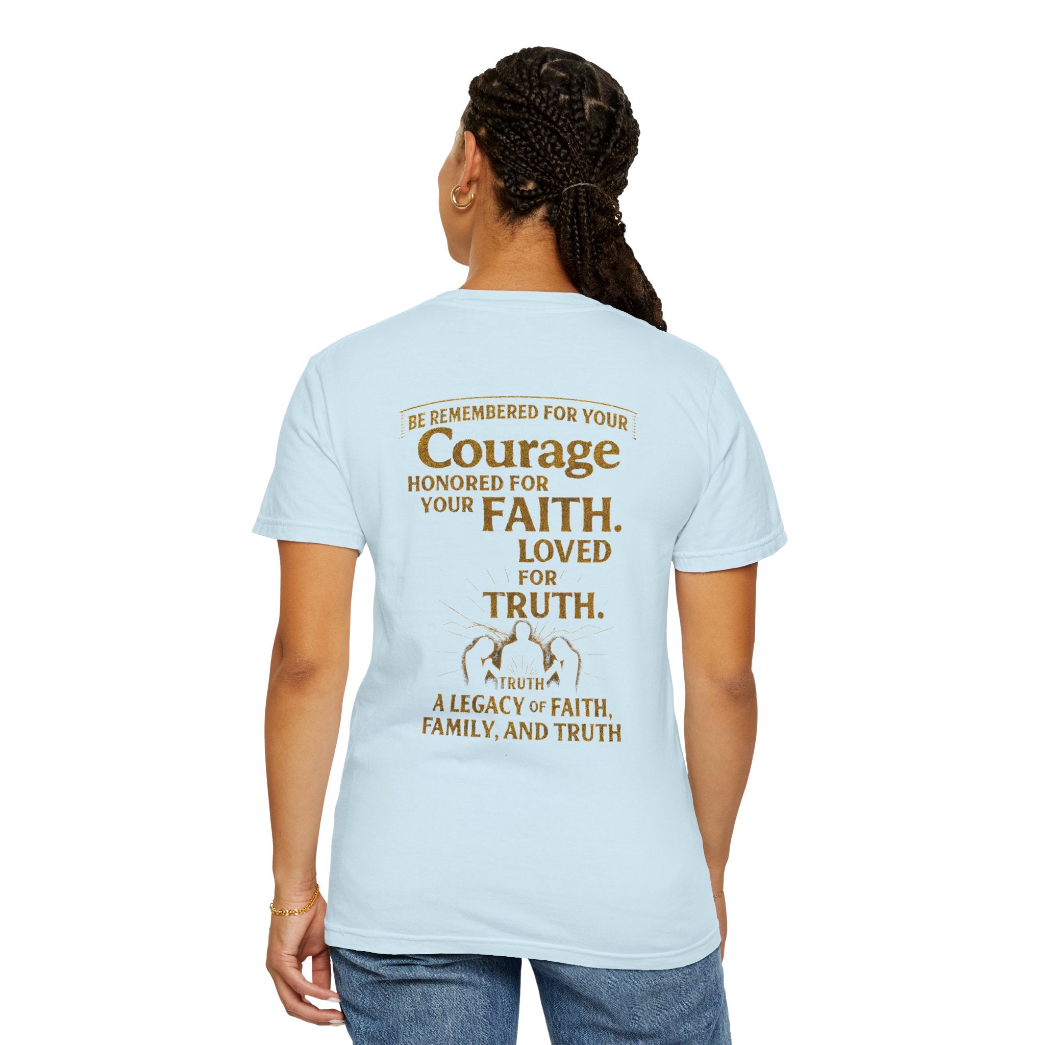 Faith-Inspired Unisex T-Shirt: Wear Your Beliefs Boldly, Perfect for Family Gatherings, Holidays, and Everyday Inspiration, Gifts, [...]