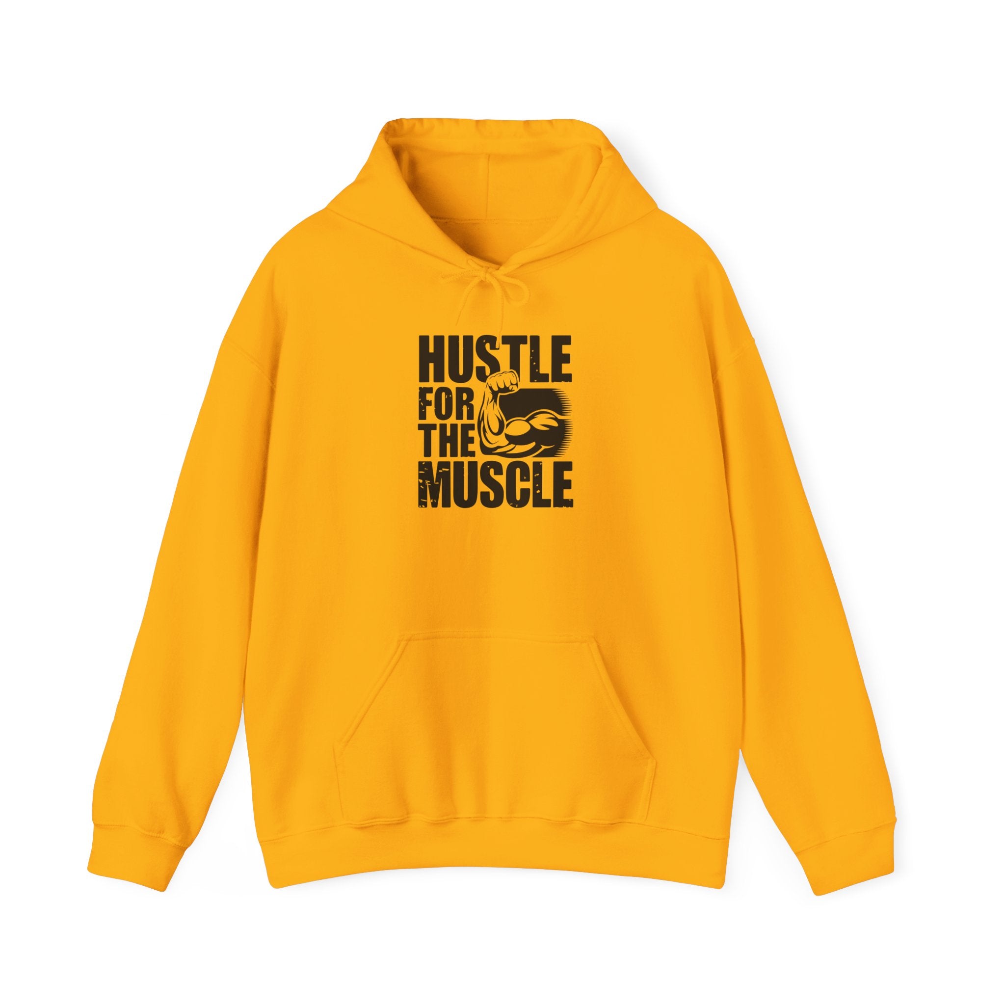 Hustle for the Muscle Sweatshirt - Unisex Heavy Blend™ Hoodie for Fitness Enthusiasts