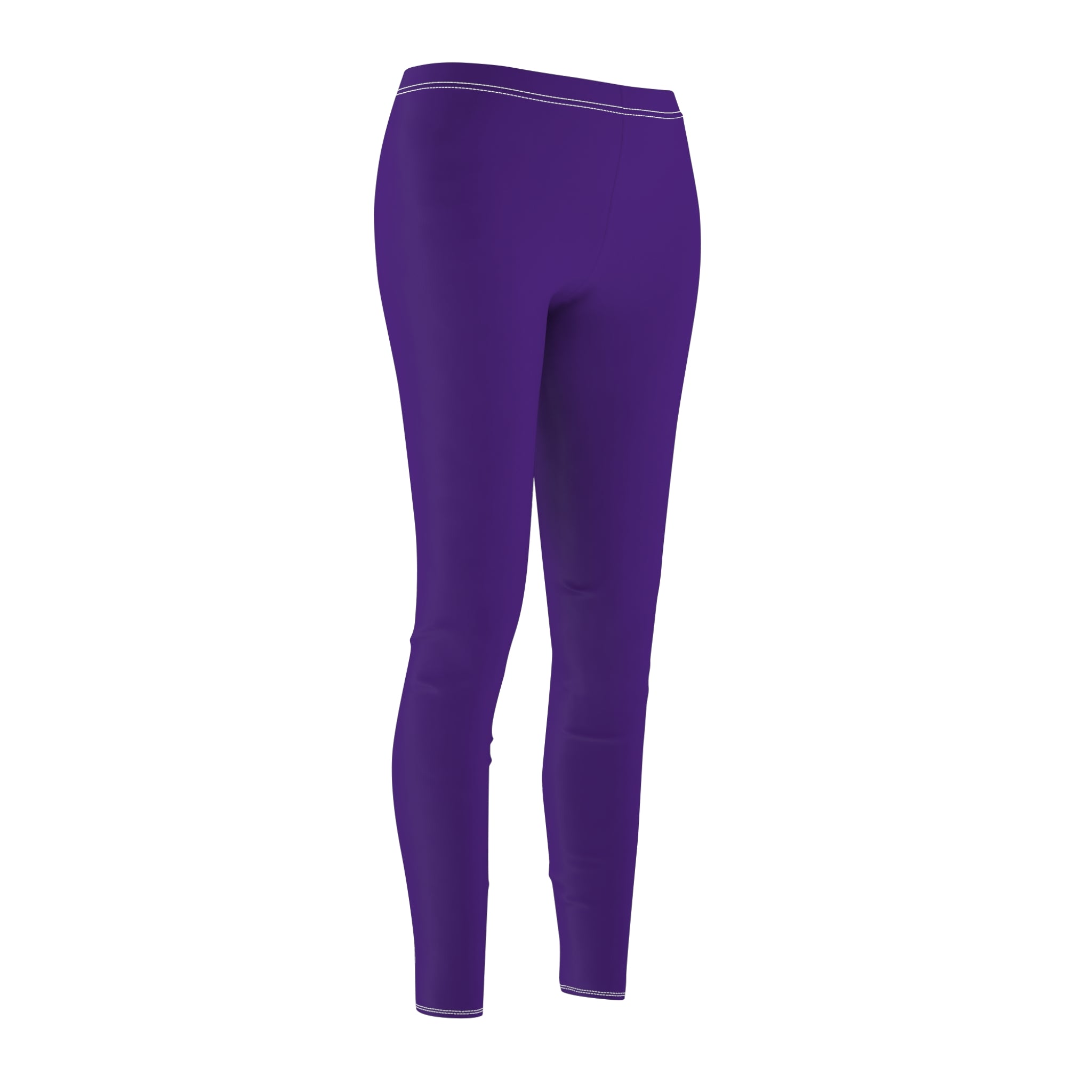 Purple Stylish Women's Casual Leggings, Trendy Activewear, Comfortable Yoga Pants, Perfect Gift for Fitness Lovers, Everyday Wear