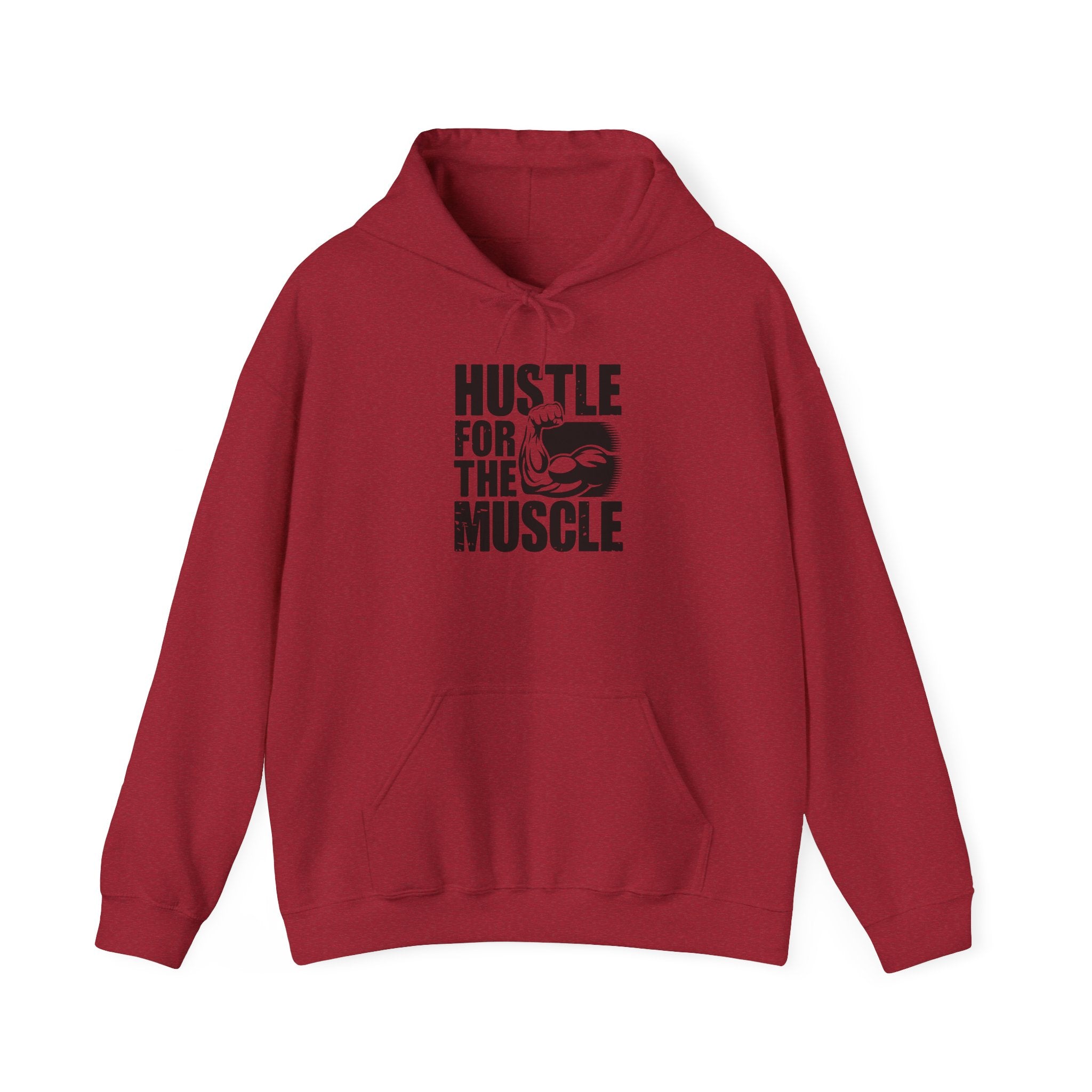 Hustle for the Muscle Sweatshirt - Unisex Heavy Blend™ Hoodie for Fitness Enthusiasts