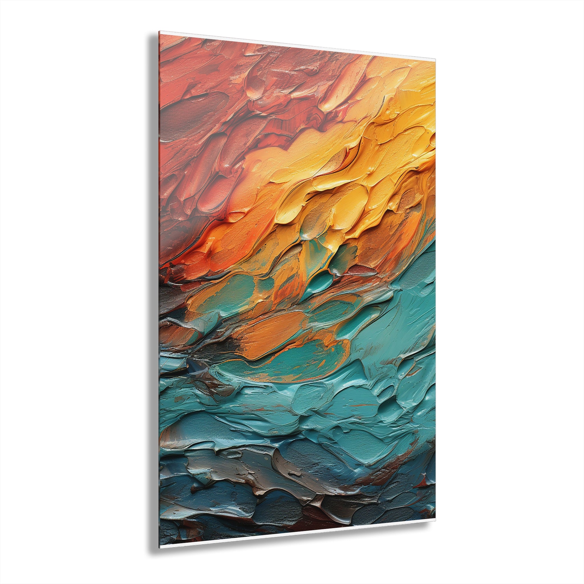 Abstract Acrylic Wall Art Print - Modern Home Décor