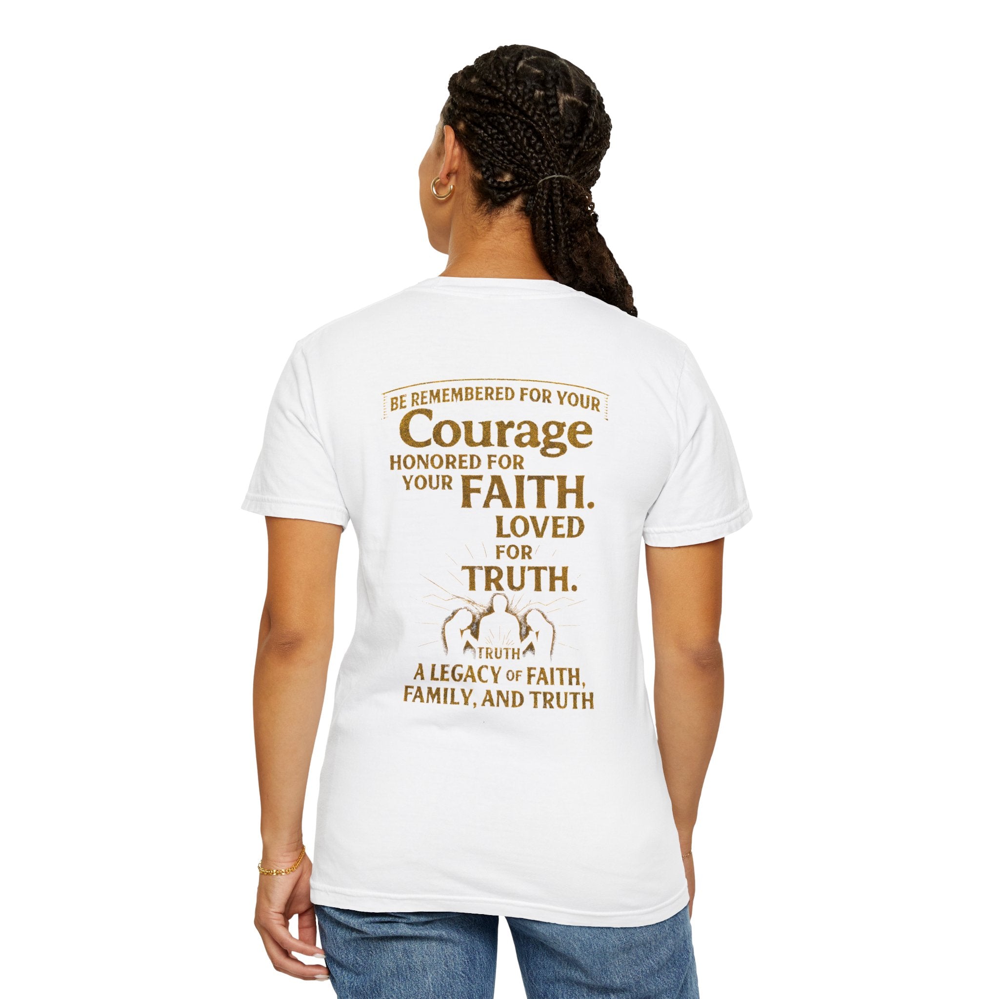 Faith-Inspired Unisex T-Shirt: Wear Your Beliefs Boldly, Perfect for Family Gatherings, Holidays, and Everyday Inspiration, Gifts, [...]