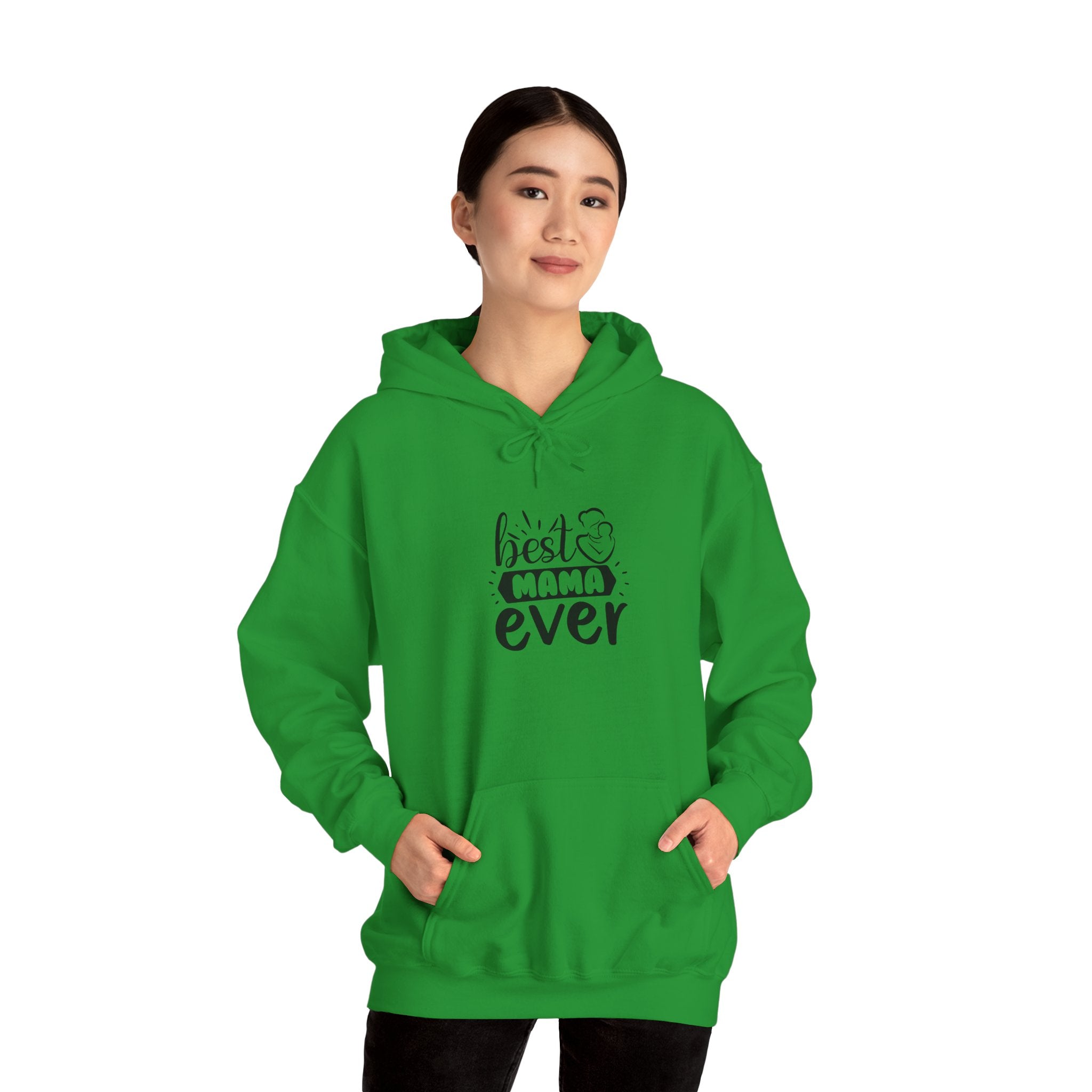 Best Mama Ever Hooded Sweatshirt - Unisex Heavy Blend