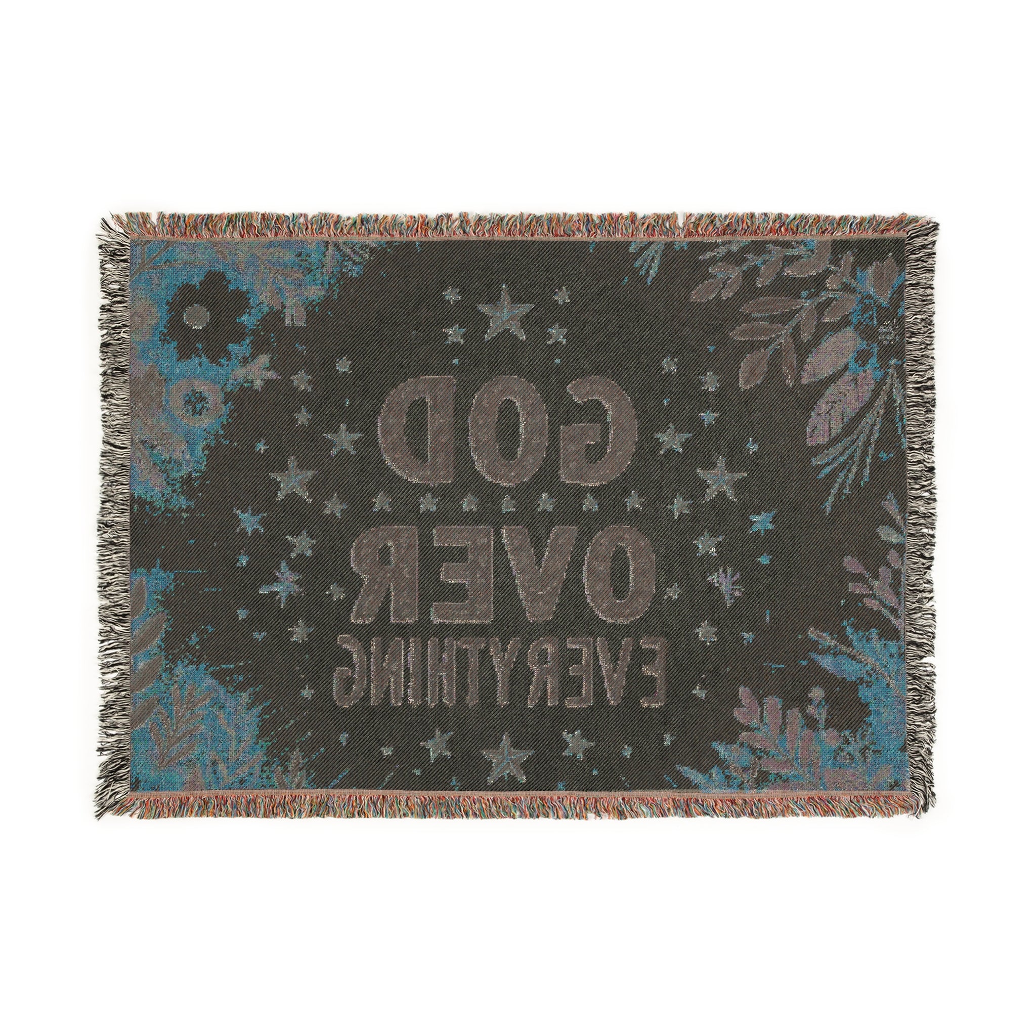 Woven Blanket - God Over Everything