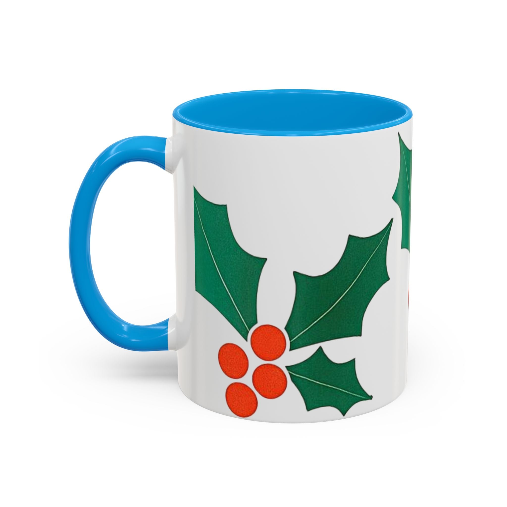 Holiday-Themed Coffee Mug, Christmas Mug, Colorful Mug, Festive Drinkware, Gift for Coffee Lovers, Winter Holidays
