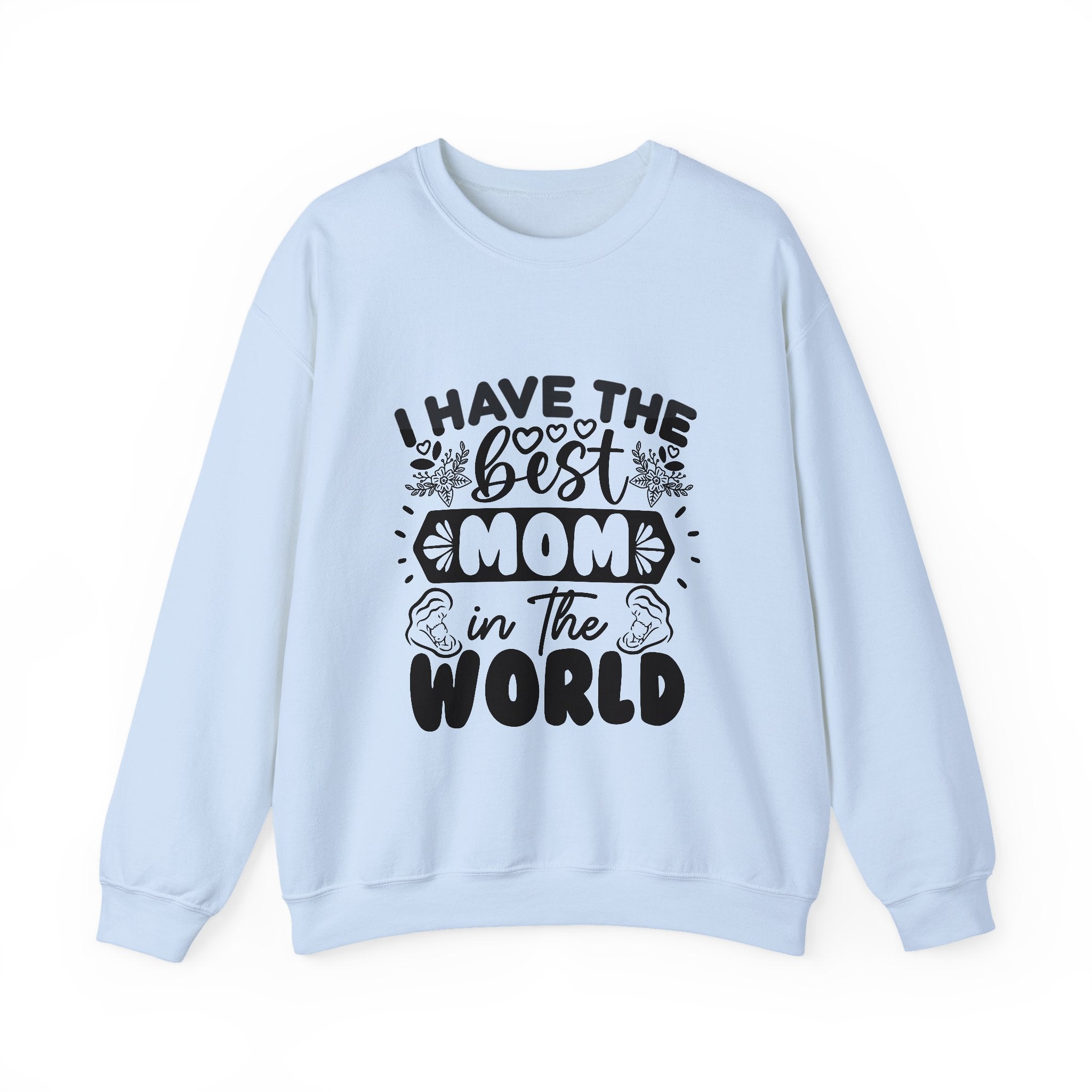 Best Mom Crewneck Sweatshirt - Unisex Heavy Blend™ - Perfect Gift for Mother's Day